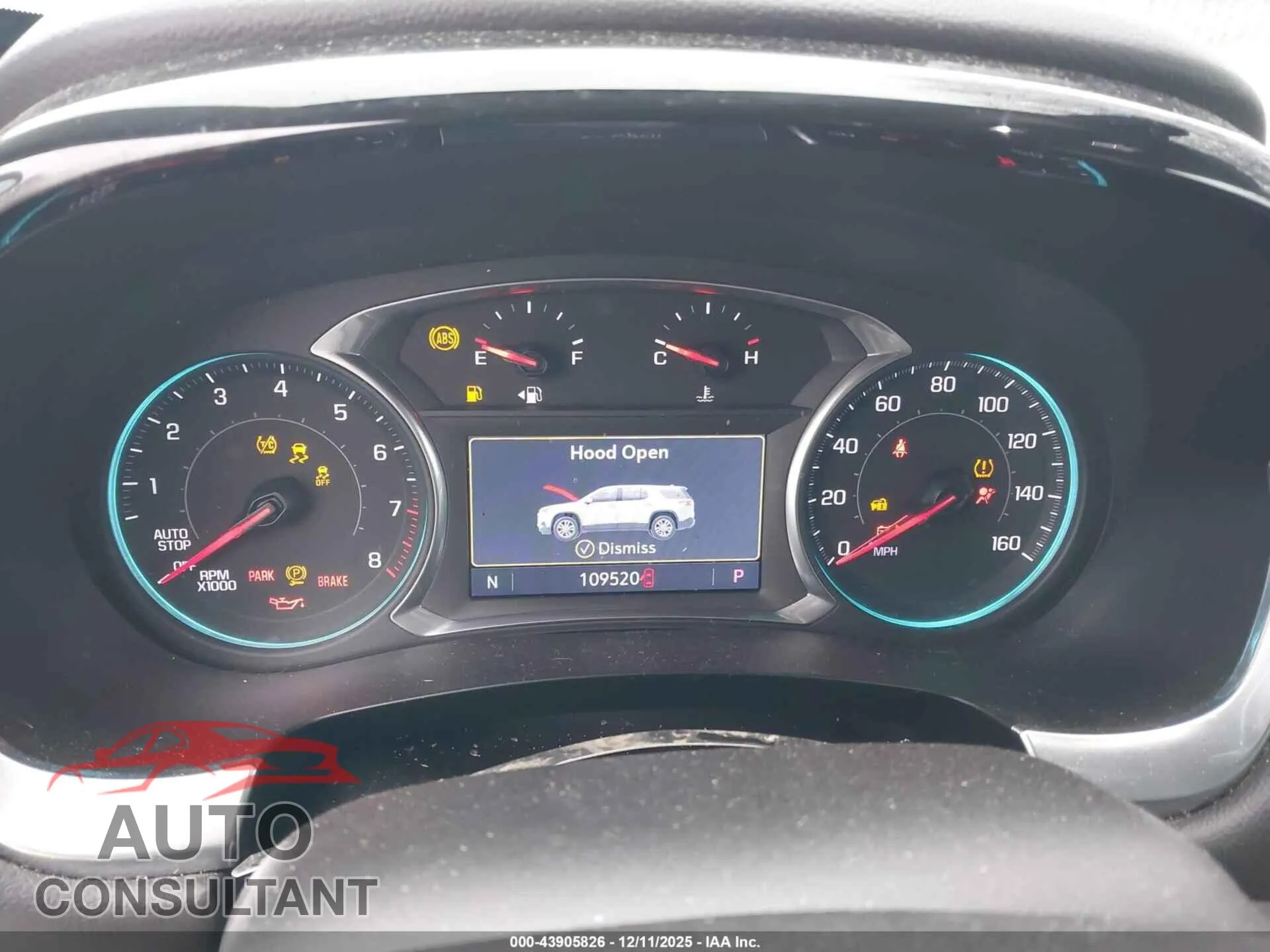 2020 CHEVROLET TRAVERSE Damaged VIN 1GNERHKW2LJ312161 – exterior detail