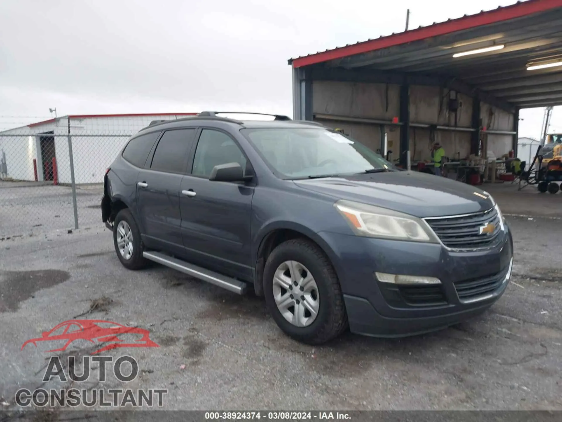 2013 CHEVROLET TRAVERSE VIN 1GNKRFKD3DJ165954