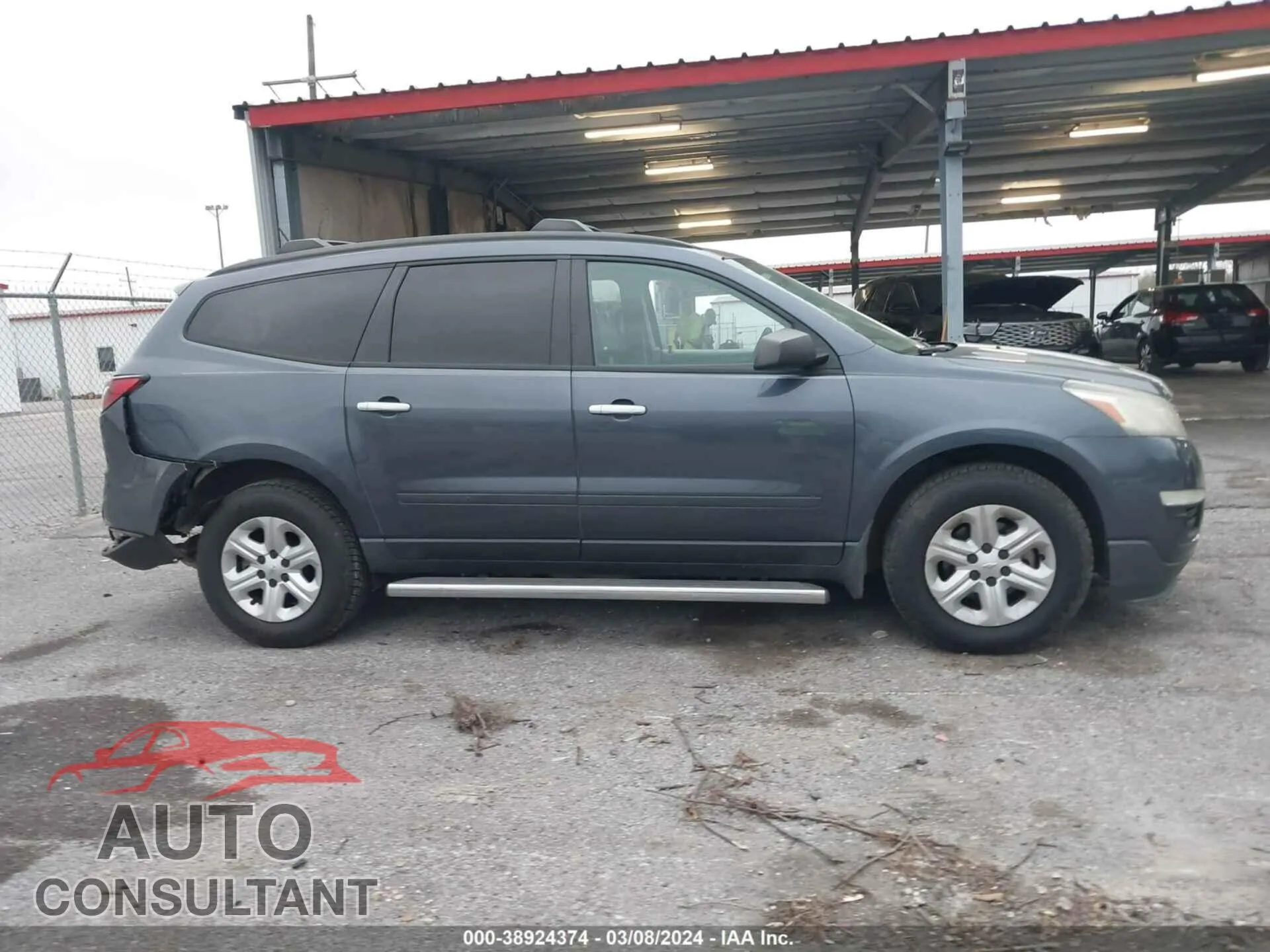 2013 CHEVROLET TRAVERSE Damaged VIN 1GNKRFKD3DJ165954 – photo 13