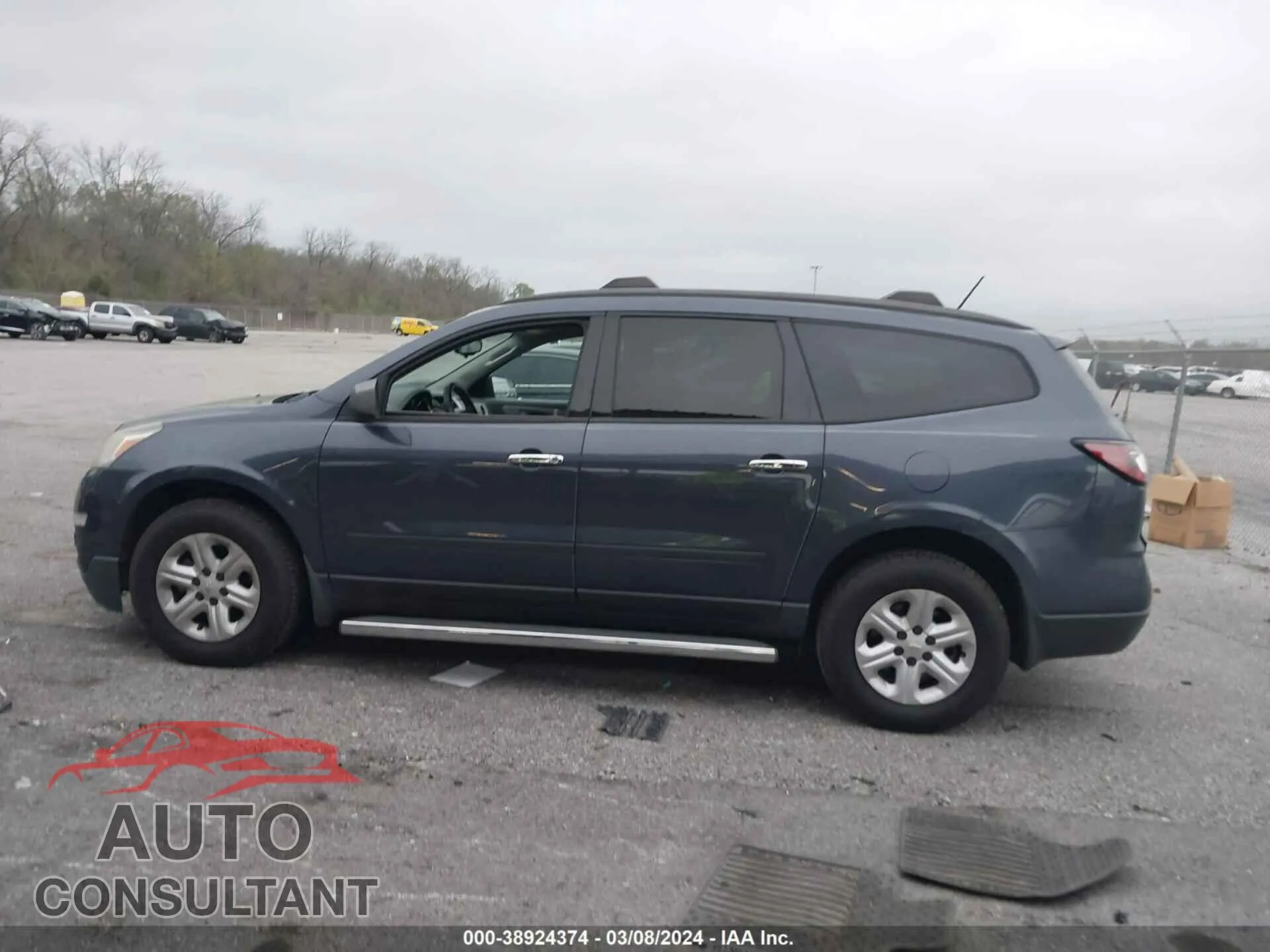 2013 CHEVROLET TRAVERSE Damaged VIN 1GNKRFKD3DJ165954 – photo 14