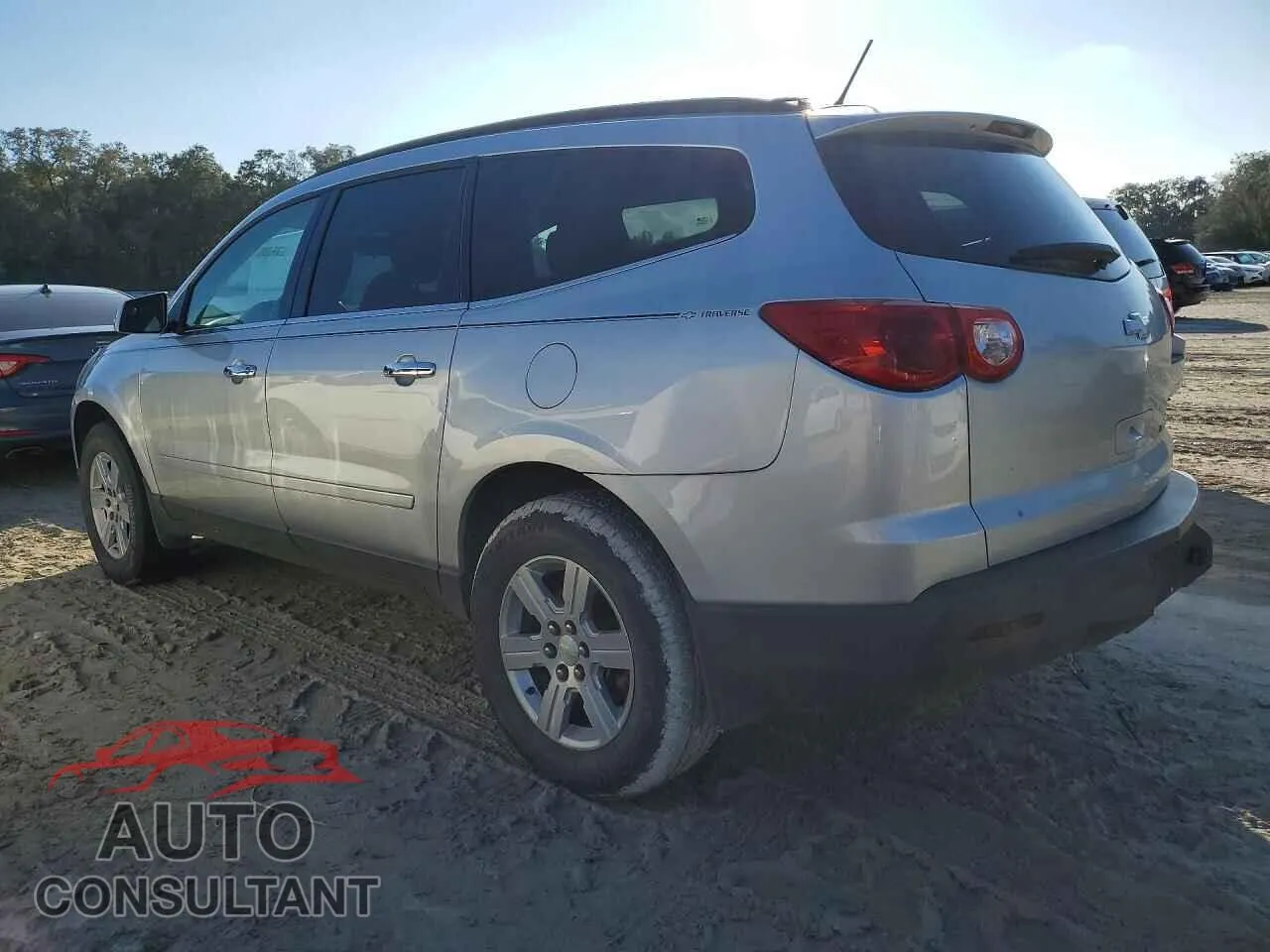 2012 CHEVROLET TRAVERSE Damaged VIN 1GNKRGED9CJ342636 – rear exterior