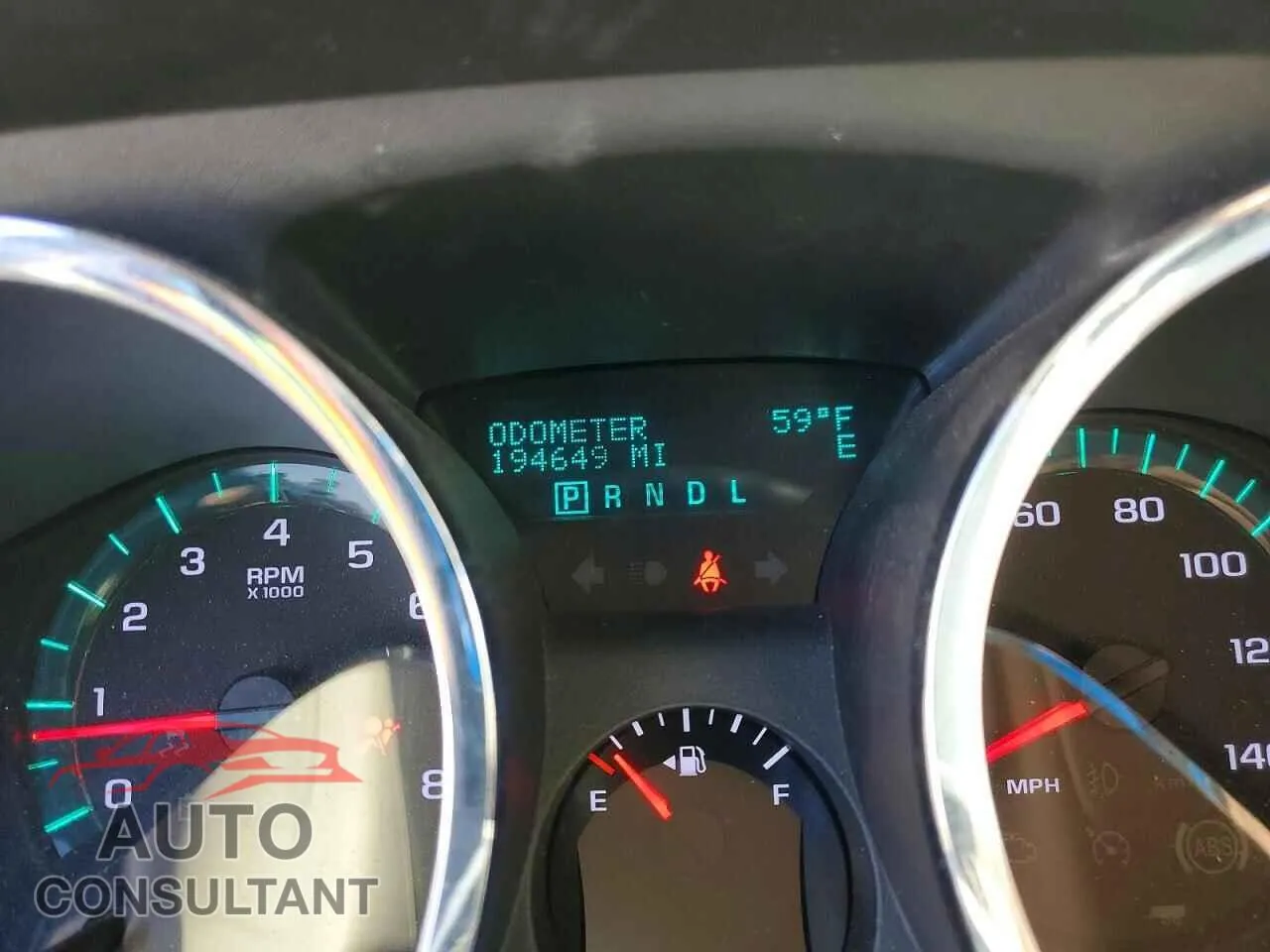 2012 CHEVROLET TRAVERSE Damaged VIN 1GNKRGED9CJ342636 – trunk area