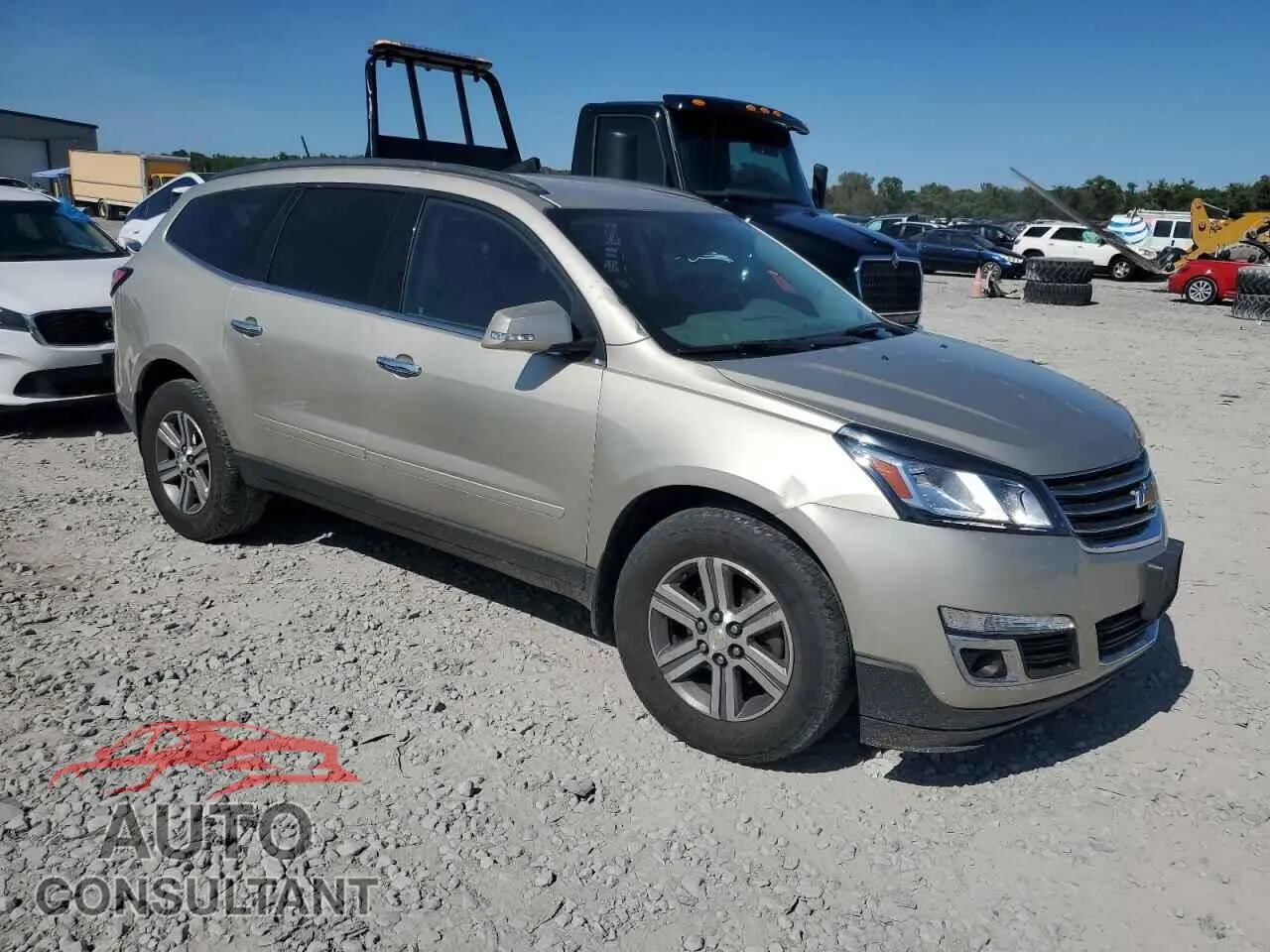 2017 CHEVROLET TRAVERSE Damaged VIN 1GNKVHKD7HJ116110 – dashboard