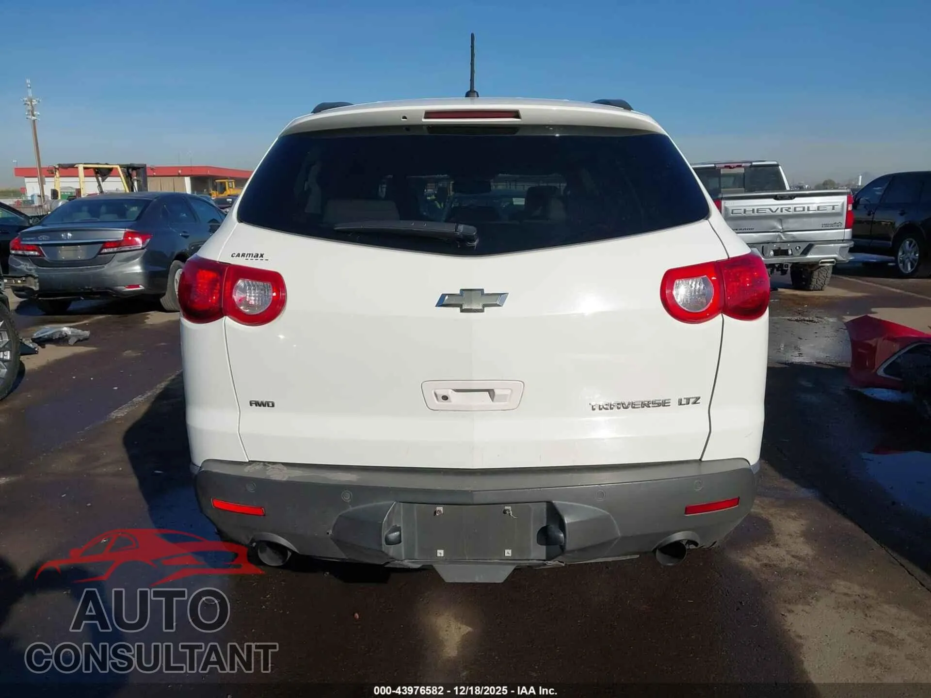 2012 CHEVROLET TRAVERSE Damaged VIN 1GNKVLED1CJ142855 – photo 16