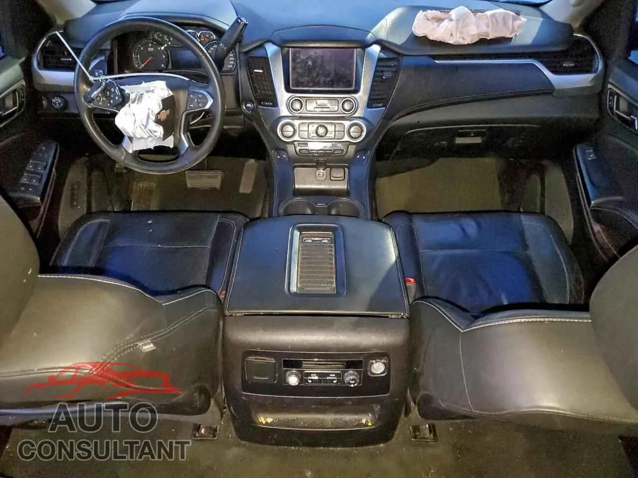 2015 CHEVROLET TAHOE Damaged VIN 1GNSCBKC3FR606049 – undercarriage