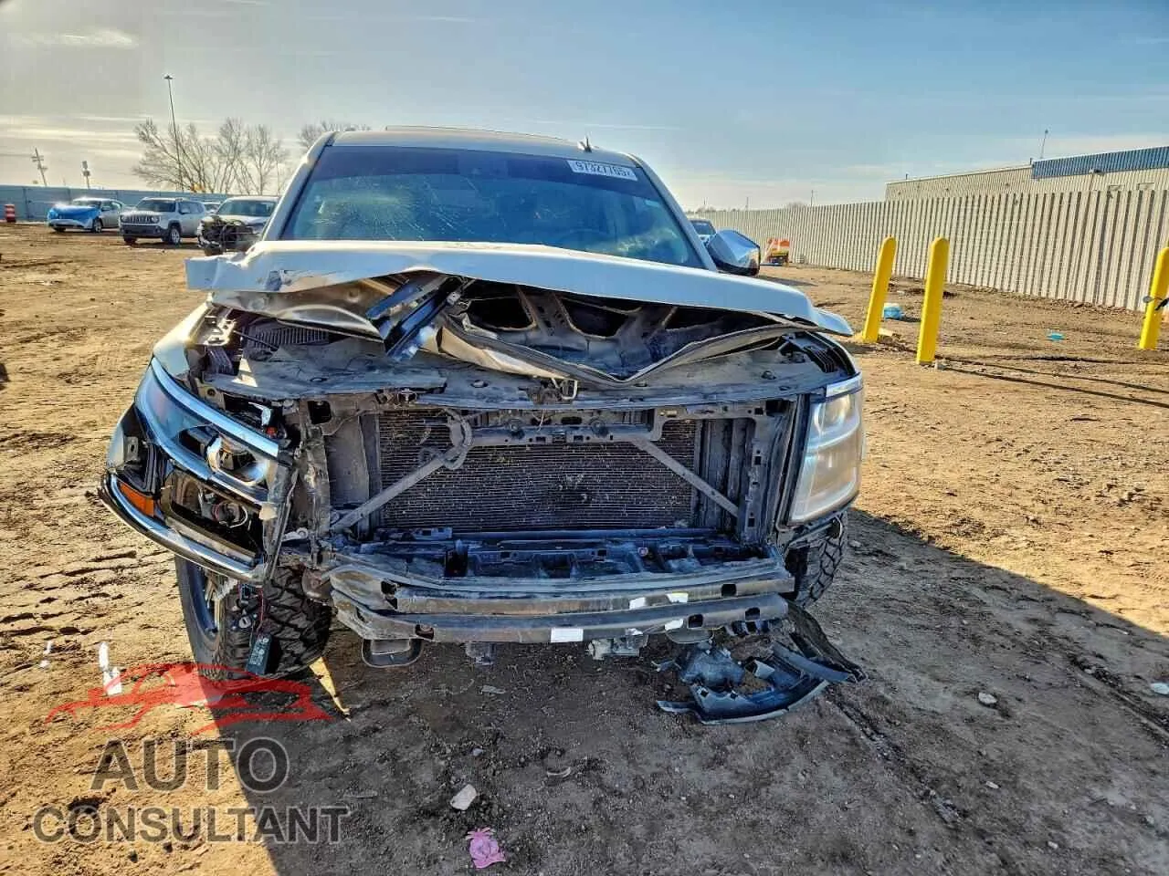 2015 CHEVROLET TAHOE Damaged VIN 1GNSKCKC6FR296939 – interior seats