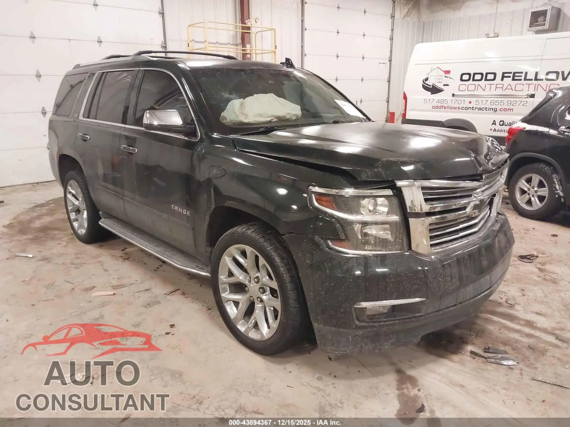 2016 CHEVROLET TAHOE VIN 1GNSKCKCXGR333458