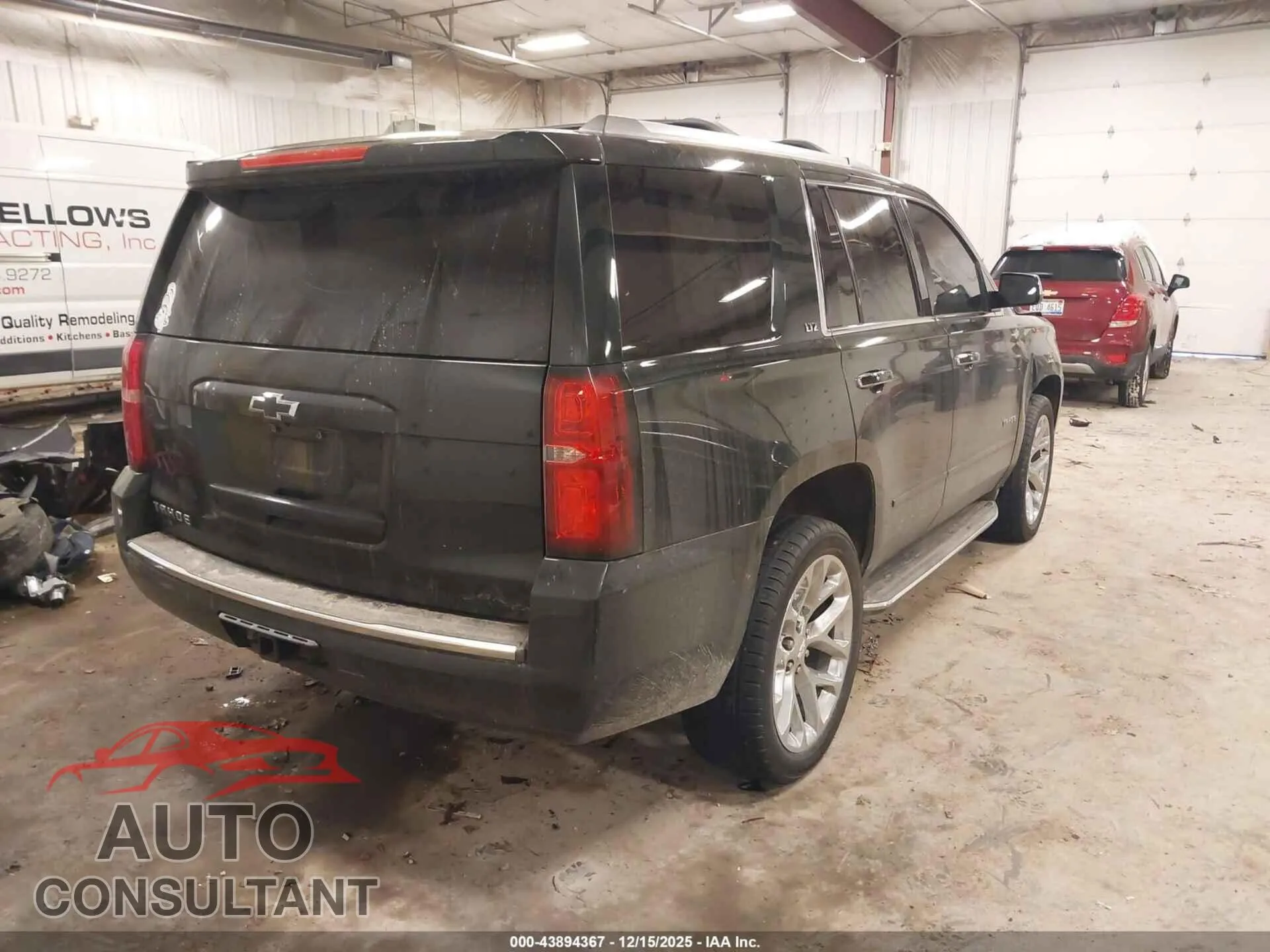 2016 CHEVROLET TAHOE Damaged VIN 1GNSKCKCXGR333458 – dashboard