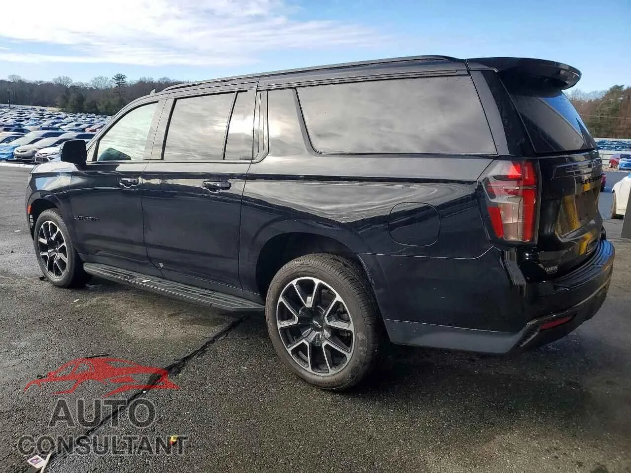 2022 CHEVROLET SUBURBAN Damaged VIN 1GNSKEKD1NR295443 – rear exterior