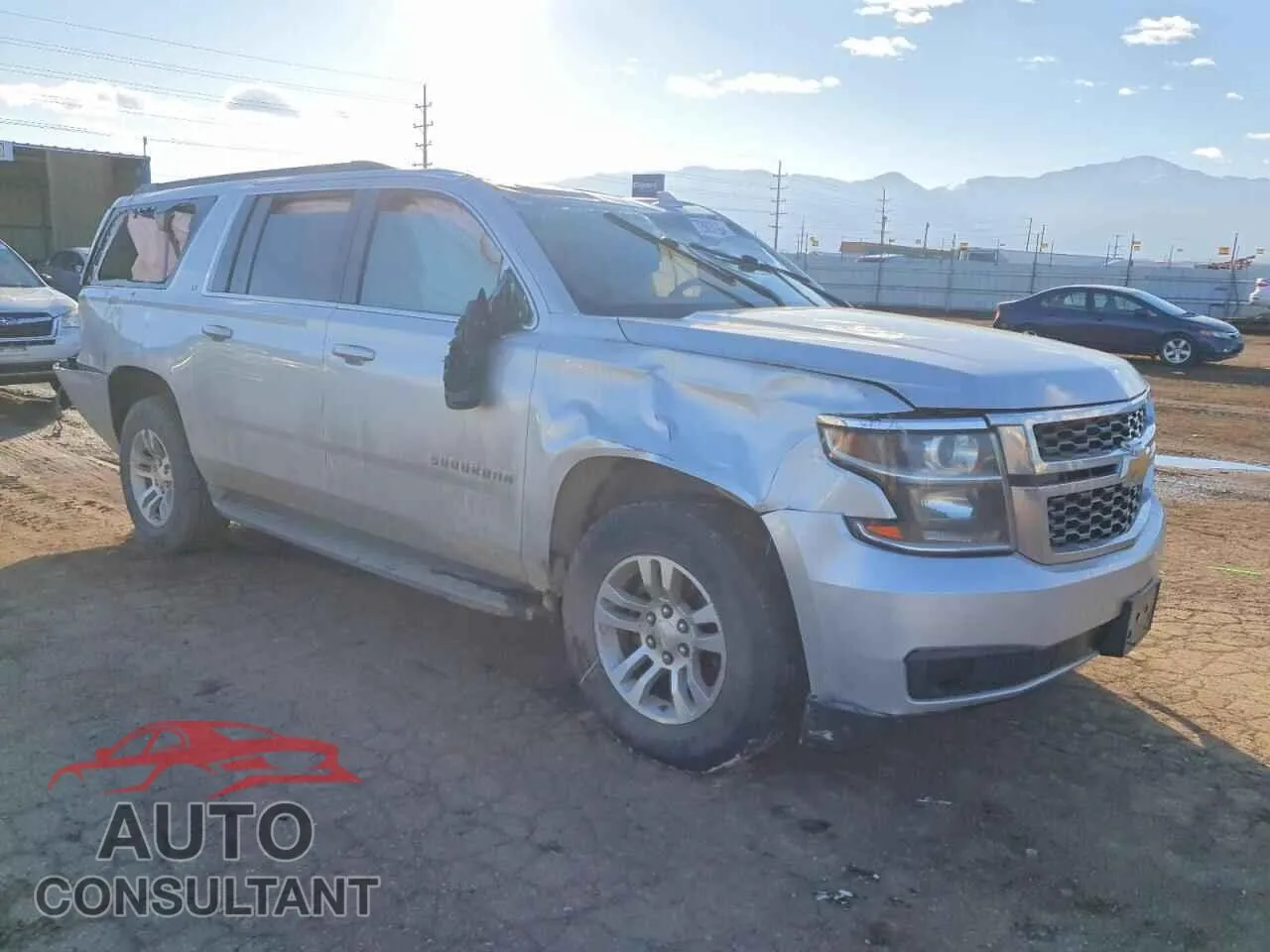 2016 CHEVROLET SUBURBAN Damaged VIN 1GNSKHKC1GR163701 – dashboard