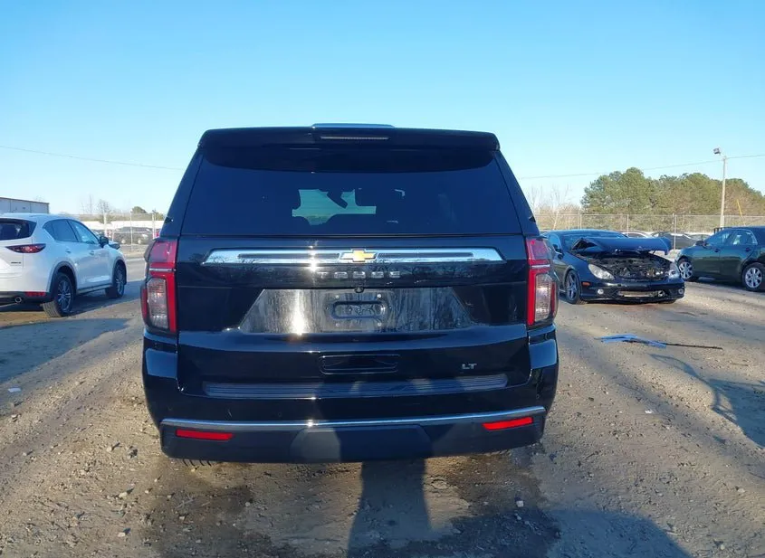 2021 CHEVROLET Tahoe Used VIN 1GNSKNKD4MR108968 – side profile