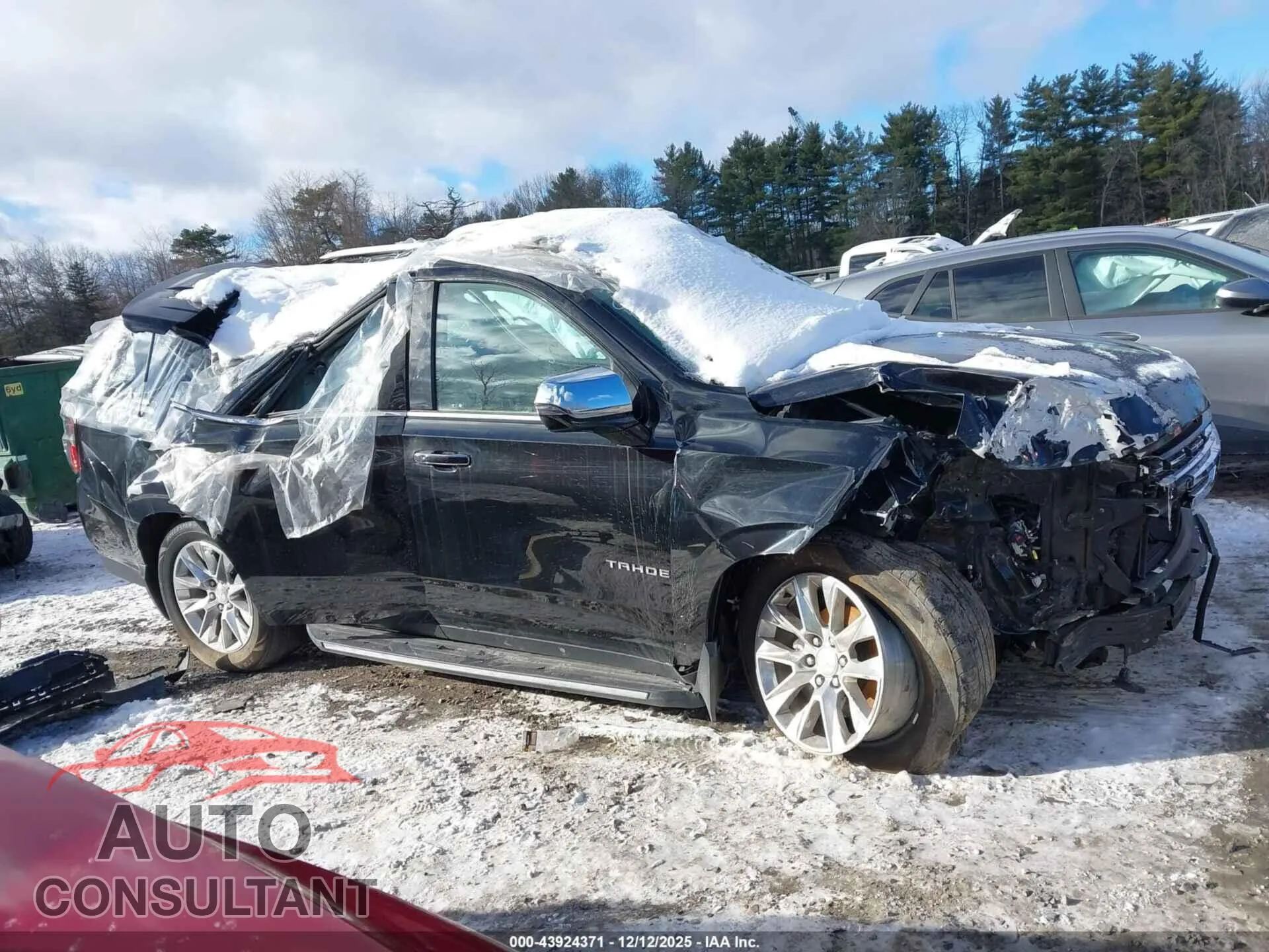 2021 CHEVROLET TAHOE Damaged VIN 1GNSKSKDXMR328517 – photo 12