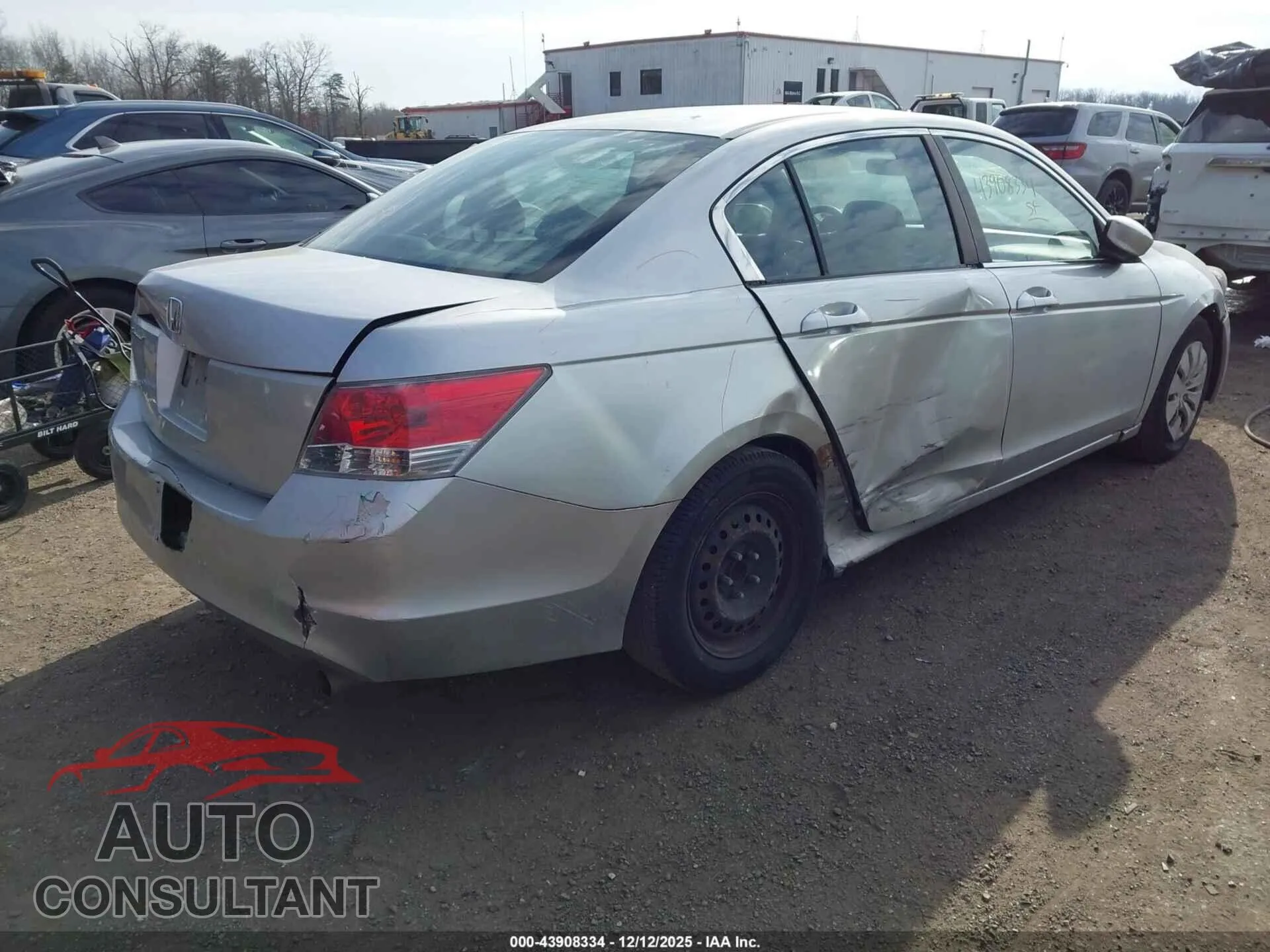 2009 HONDA ACCORD Damaged VIN 1HGCP26319A030400 – dashboard