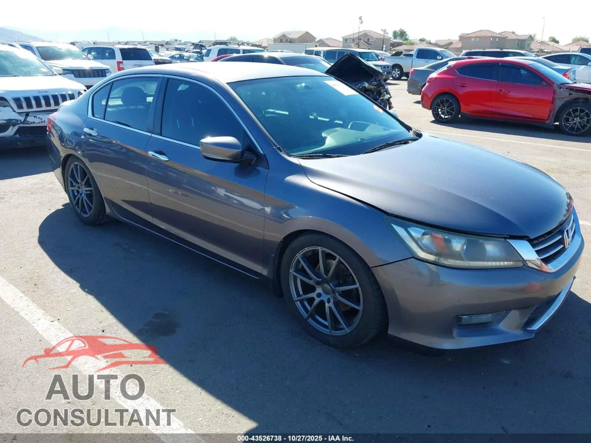 2014 HONDA ACCORD VIN 1HGCR2E50EA231292