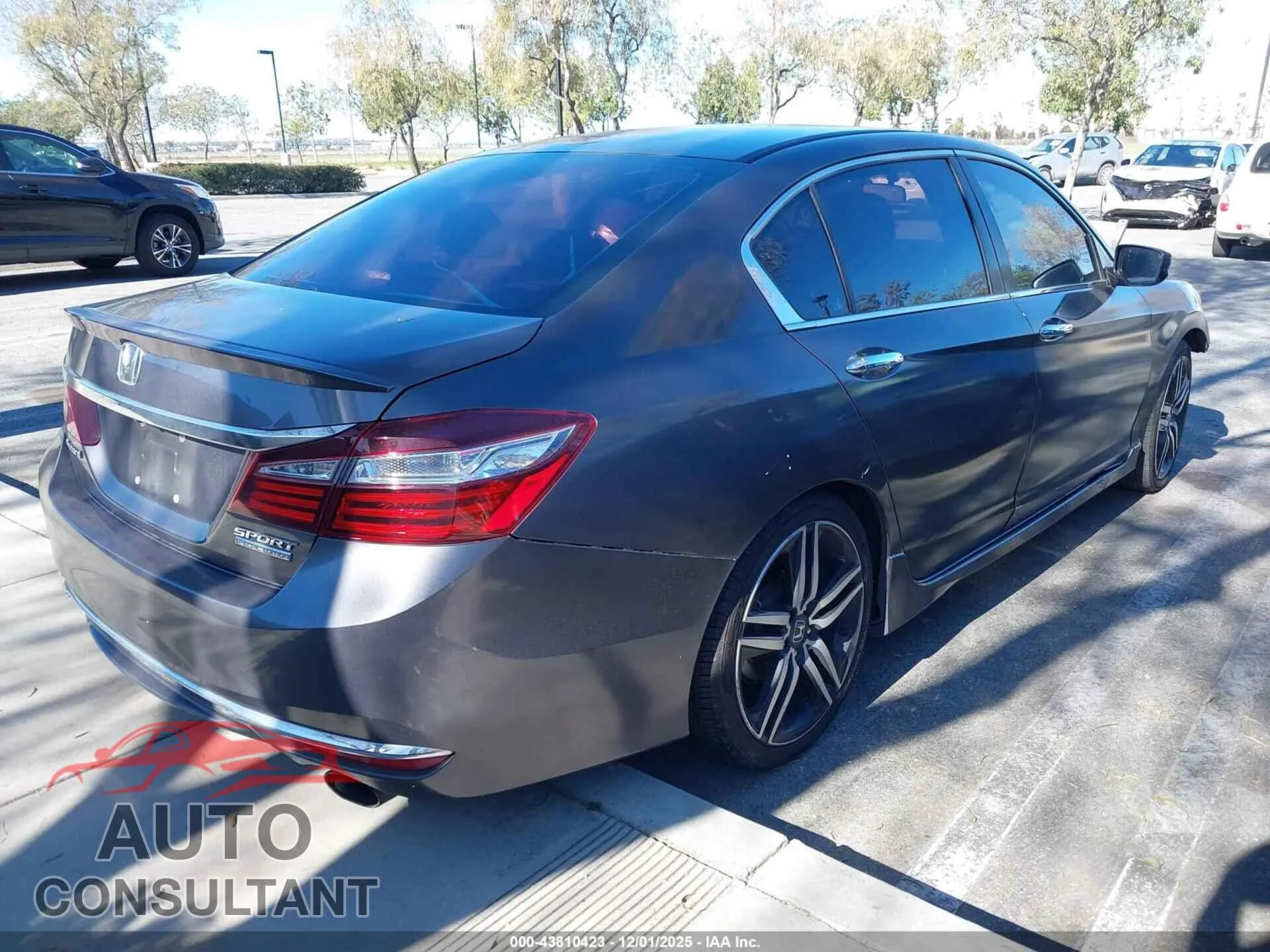 2017 HONDA ACCORD Damaged VIN 1HGCR2F1XHA273730 – dashboard