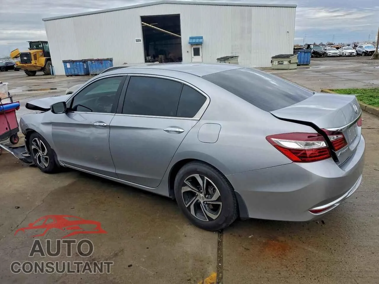 2017 HONDA ACCORD Damaged VIN 1HGCR2F37HA013142 – rear exterior