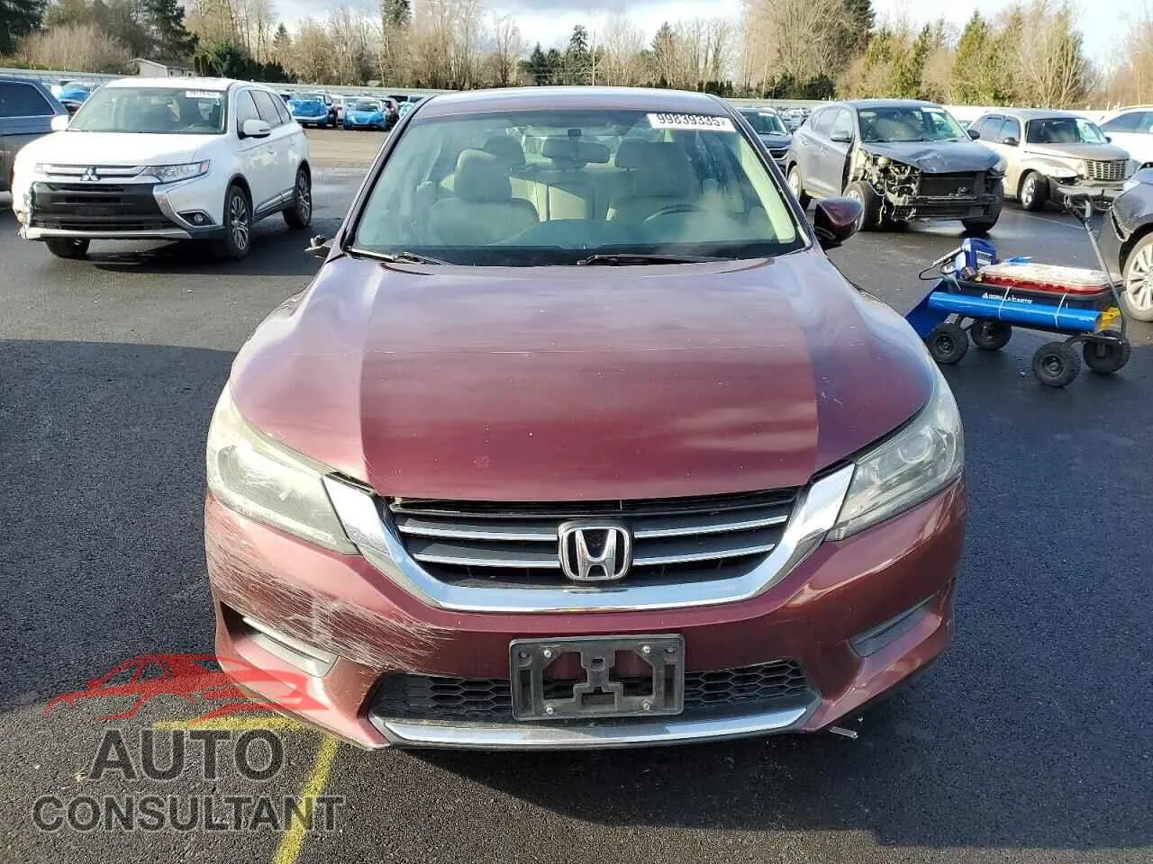 2014 HONDA ACCORD Damaged VIN 1HGCR2F38EA162154 – interior seats