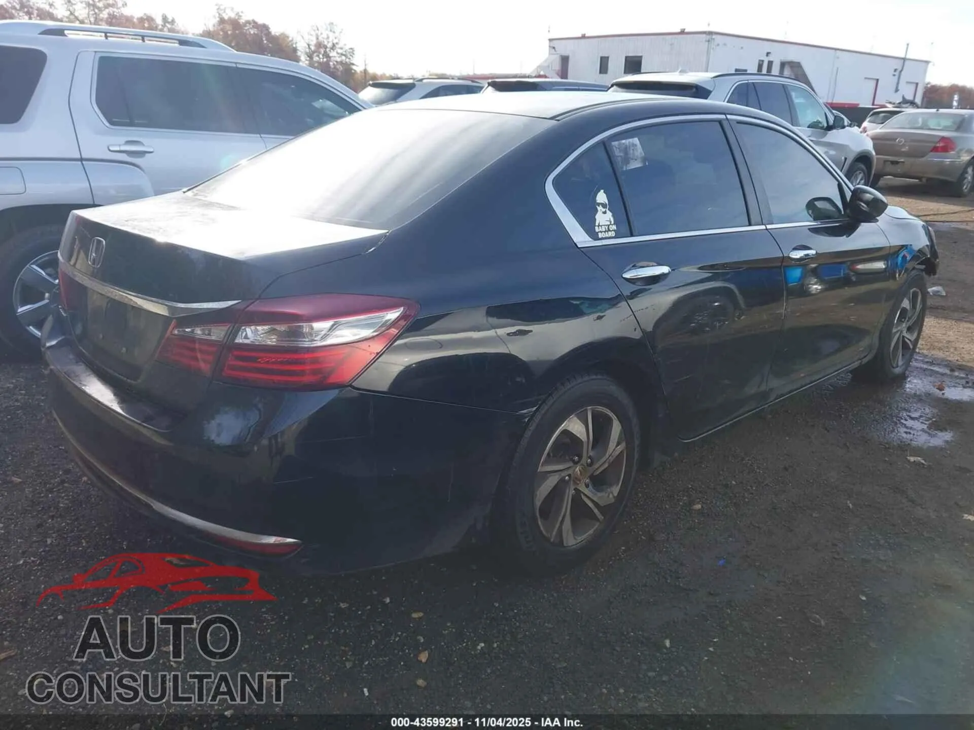 2016 HONDA ACCORD Damaged VIN 1HGCR2F38GA048366 – dashboard