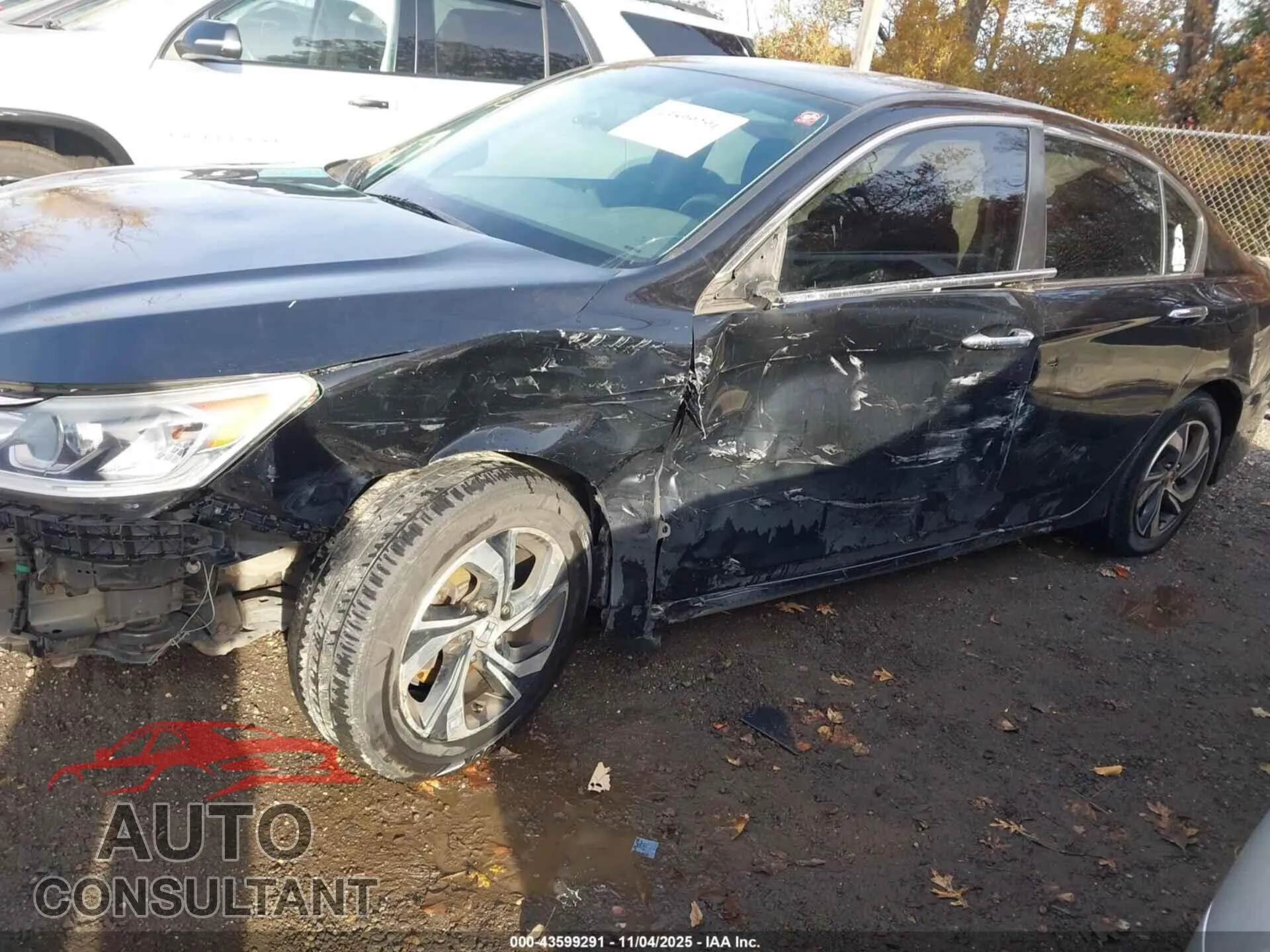 2016 HONDA ACCORD Damaged VIN 1HGCR2F38GA048366 – engine bay