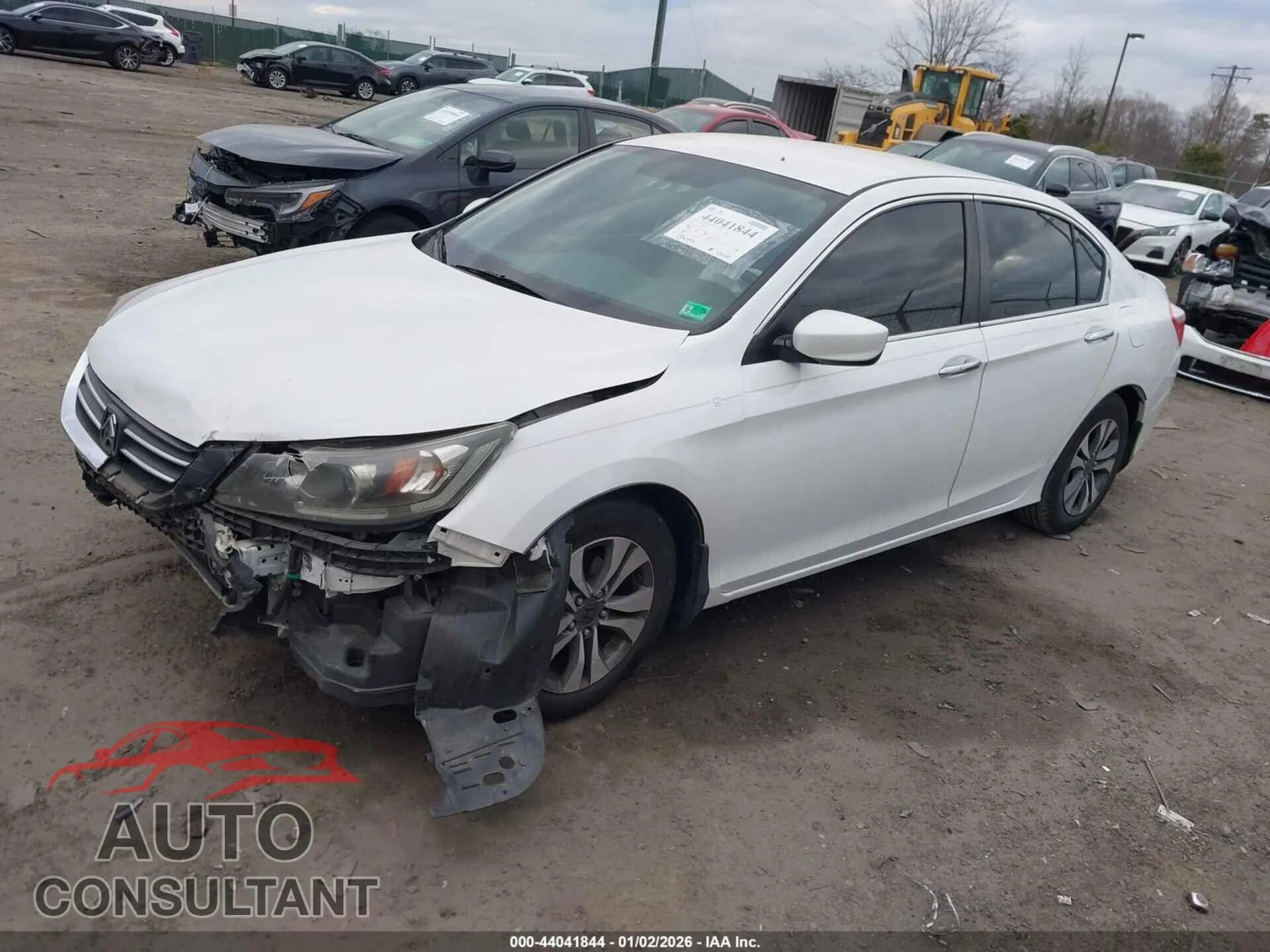 2013 HONDA ACCORD Damaged VIN 1HGCR2F3XDA103007 – rear exterior