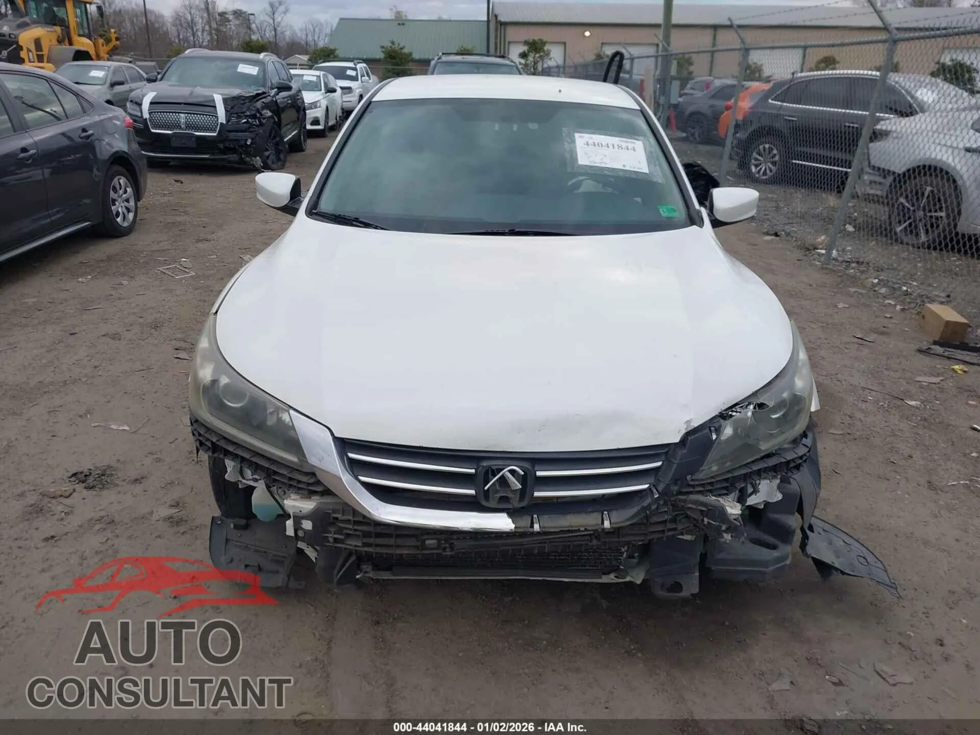 2013 HONDA ACCORD Damaged VIN 1HGCR2F3XDA103007 – engine bay