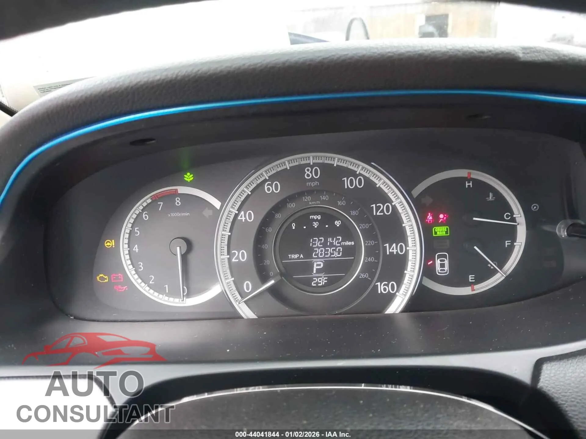 2013 HONDA ACCORD Damaged VIN 1HGCR2F3XDA103007 – exterior detail