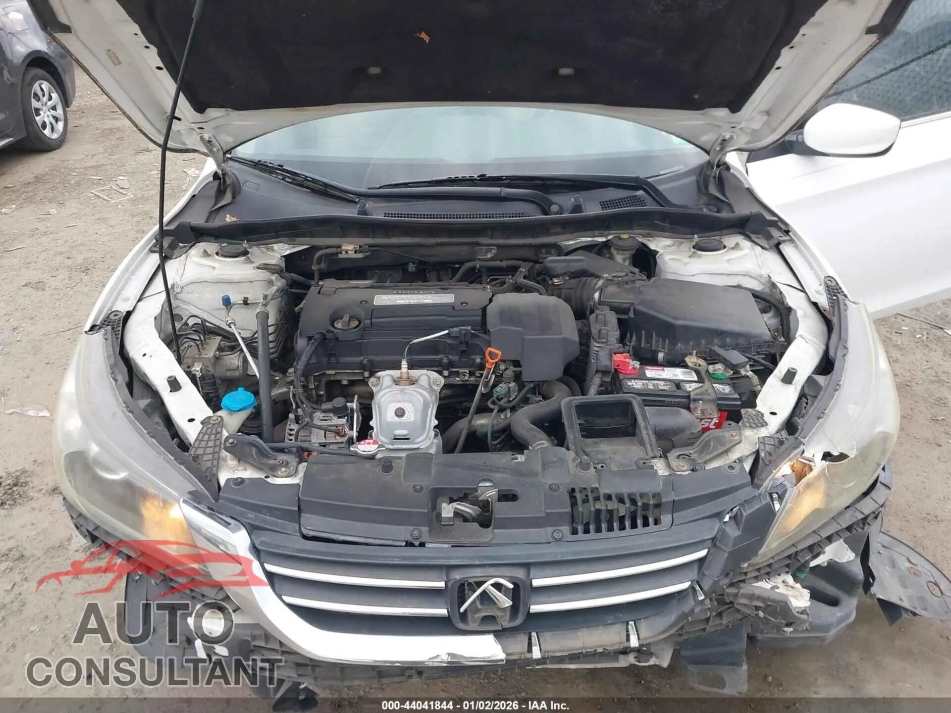 2013 HONDA ACCORD Damaged VIN 1HGCR2F3XDA103007 – odometer reading
