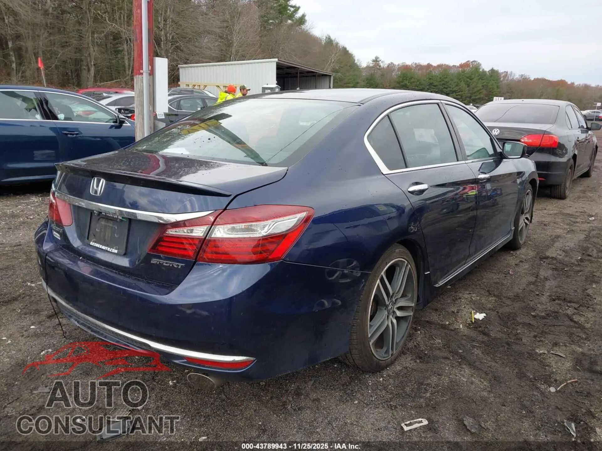 2016 HONDA ACCORD Damaged VIN 1HGCR2F56GA125978 – dashboard