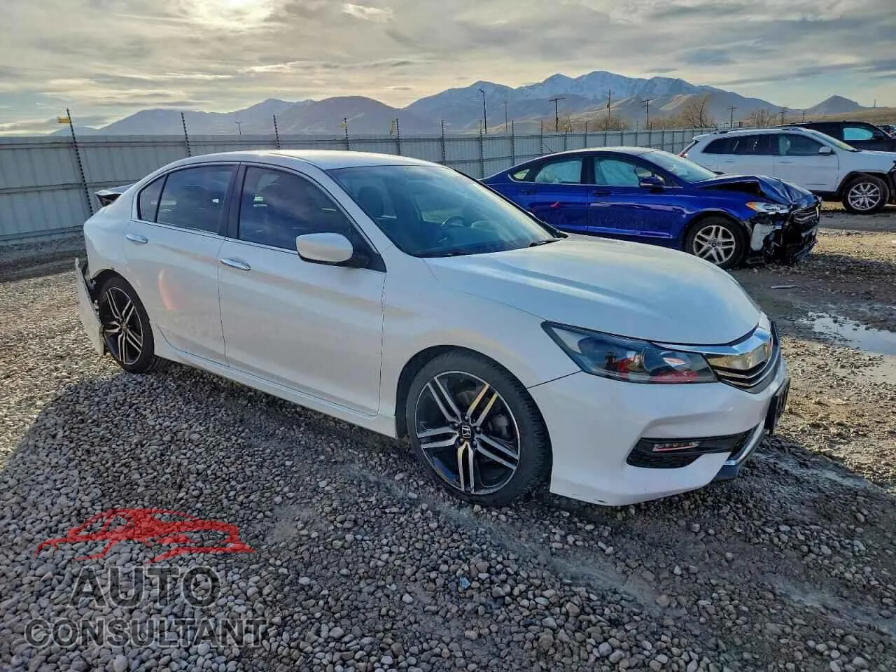 2016 HONDA ACCORD Damaged VIN 1HGCR2F58GA102041 – dashboard