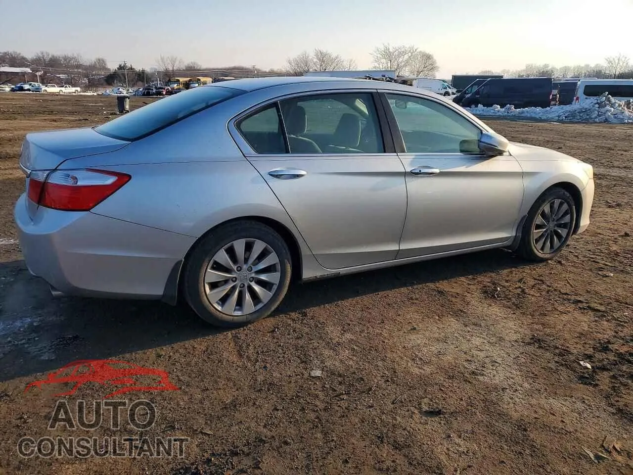 2014 HONDA ACCORD Damaged VIN 1HGCR2F79EA125357 – side profile