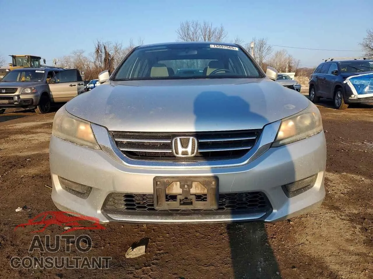 2014 HONDA ACCORD Damaged VIN 1HGCR2F79EA125357 – interior seats