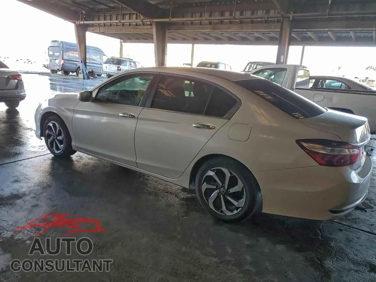 2017 HONDA ACCORD Damaged VIN 1HGCR2F83HA034078 – rear exterior
