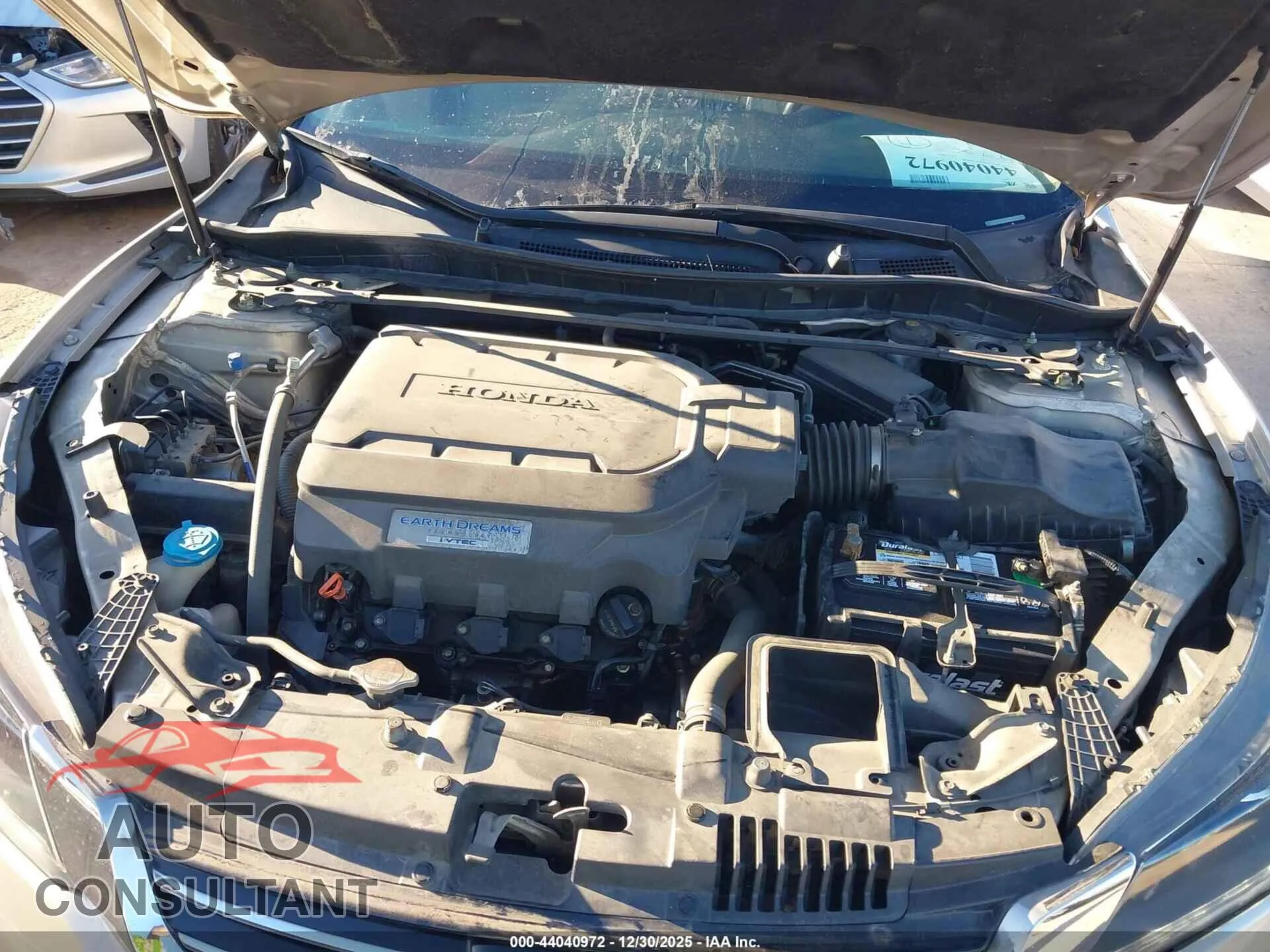 2014 HONDA ACCORD Damaged VIN 1HGCR3F81EA018141 – odometer reading