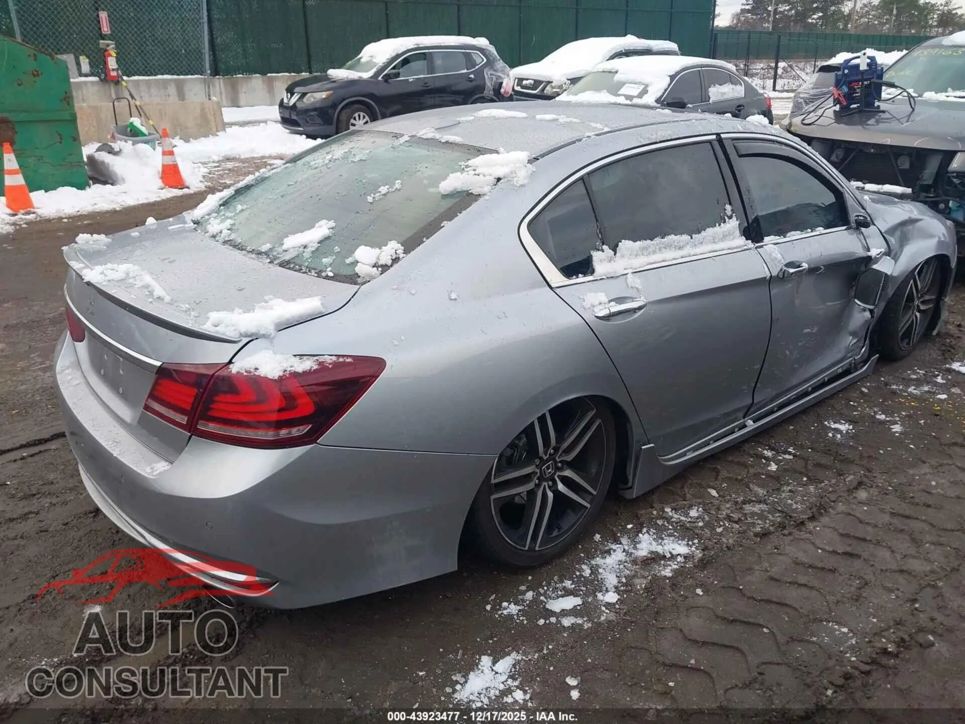 2016 HONDA ACCORD Damaged VIN 1HGCR3F90GA021253 – dashboard