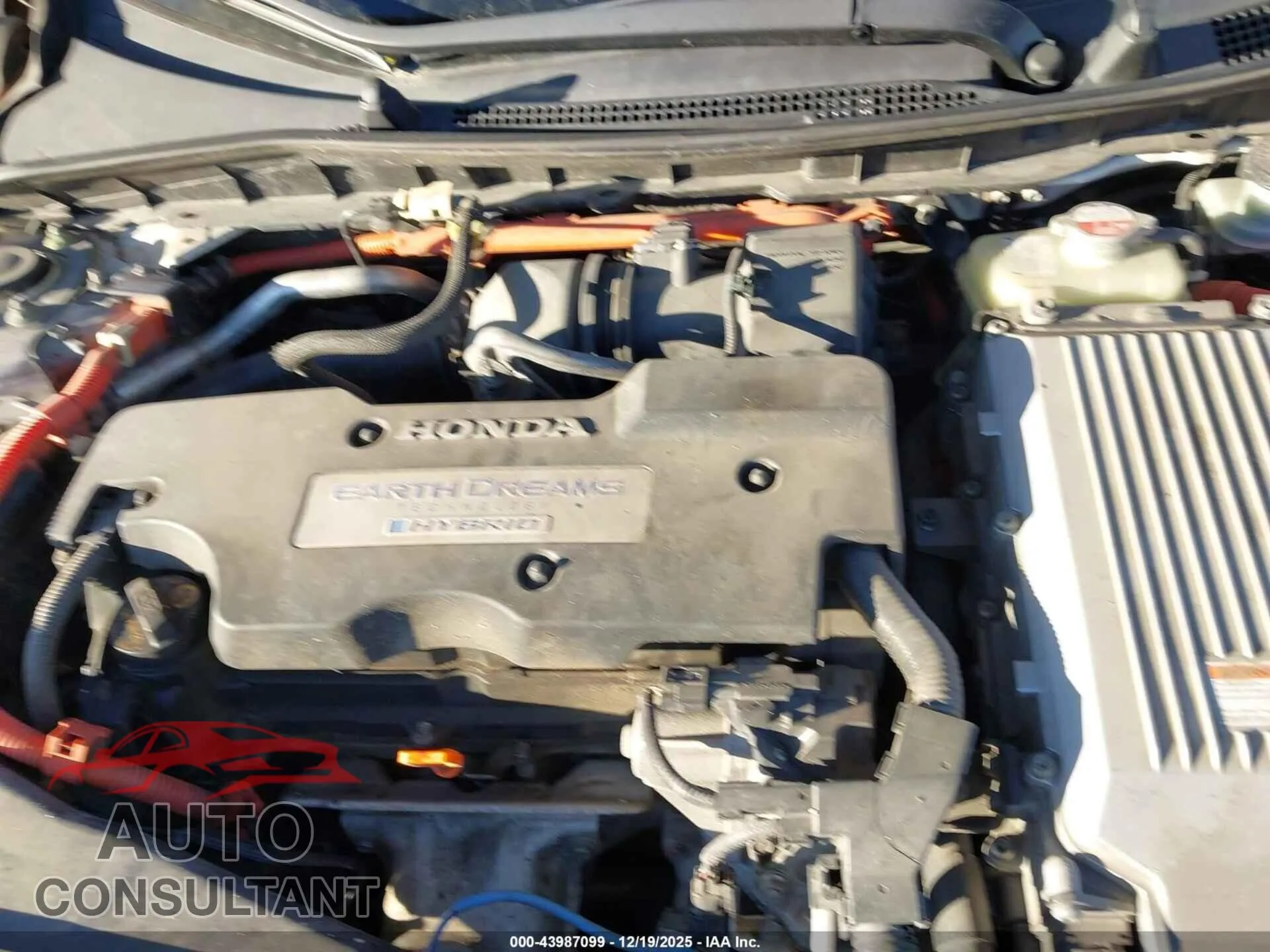 2014 HONDA ACCORD HYBRID Damaged VIN 1HGCR6F33EA001167 – odometer reading