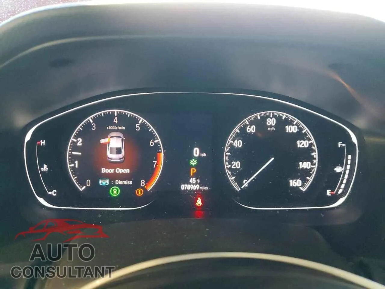 2021 HONDA ACCORD Damaged VIN 1HGCV1F15MA001196 – trunk area