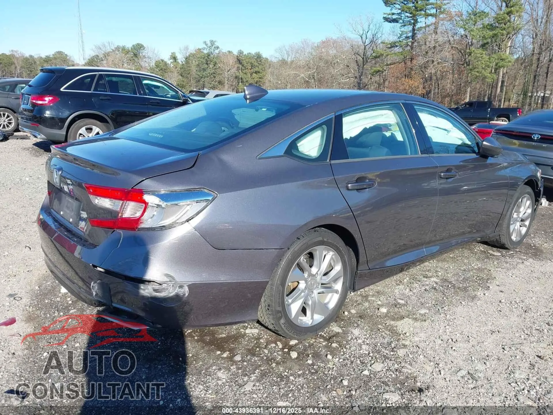 2018 HONDA ACCORD Damaged VIN 1HGCV1F16JA086416 – dashboard