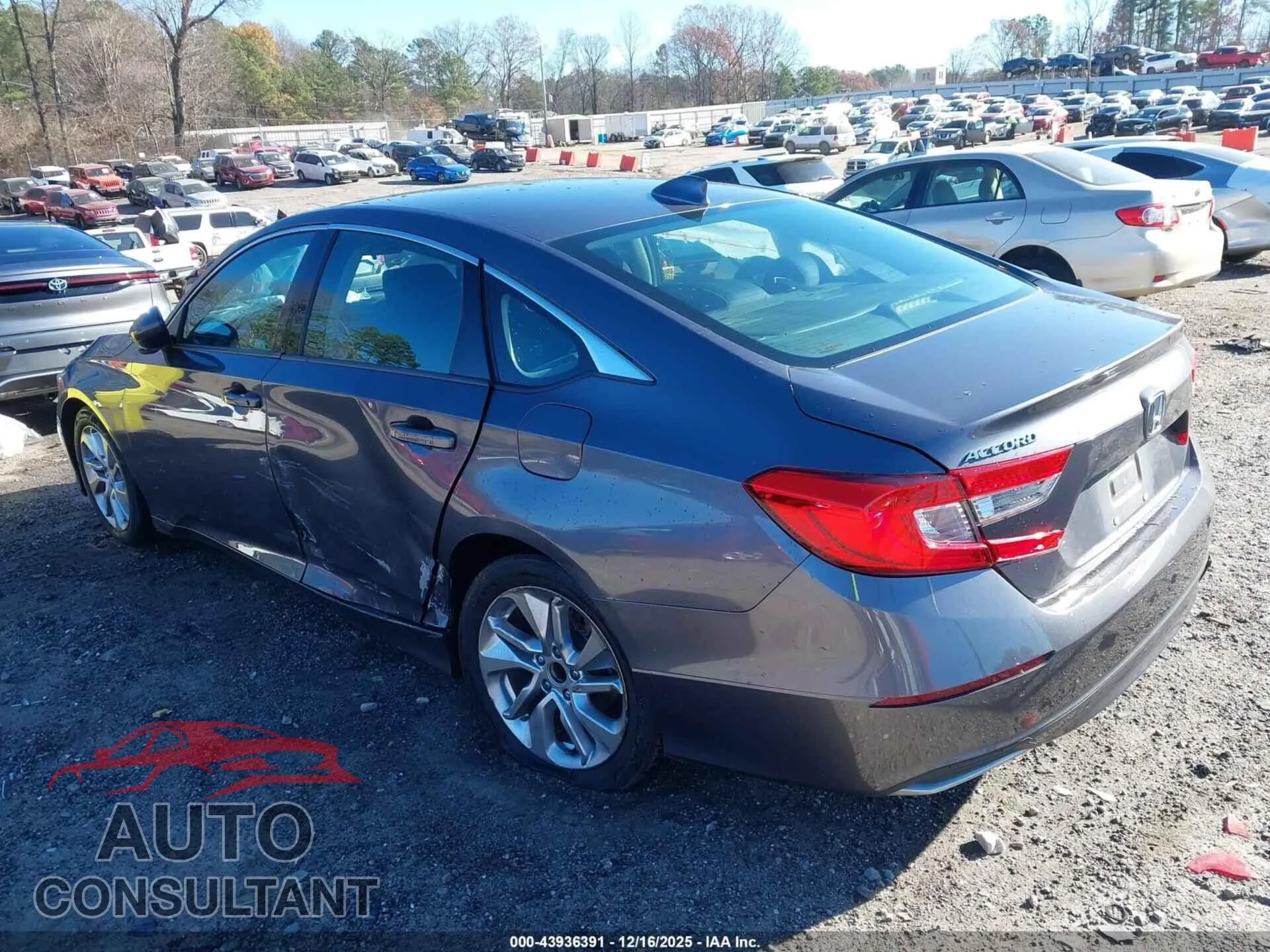 2018 HONDA ACCORD Damaged VIN 1HGCV1F16JA086416 – engine bay