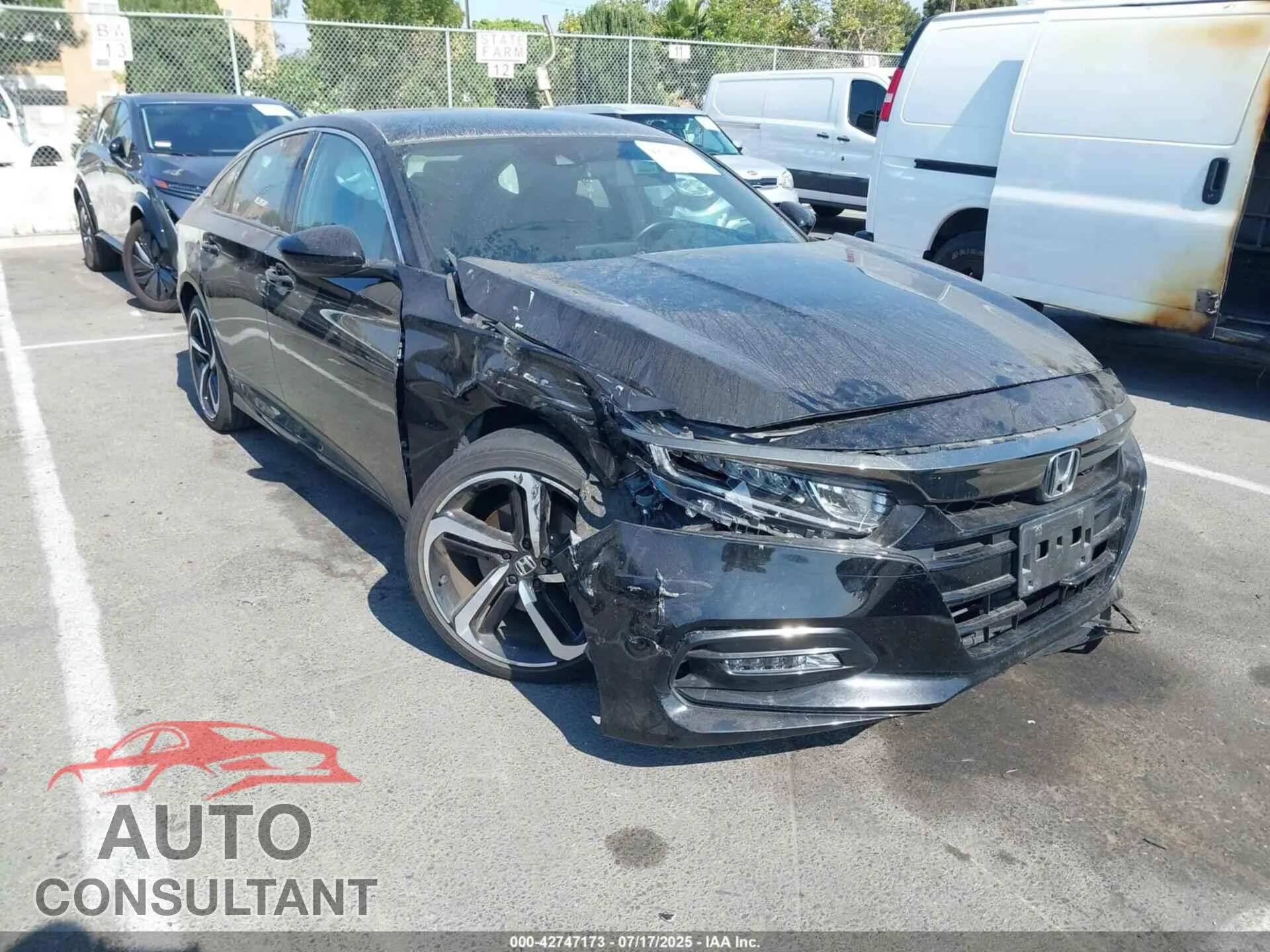 2018 HONDA ACCORD VIN 1HGCV1F34JA241854