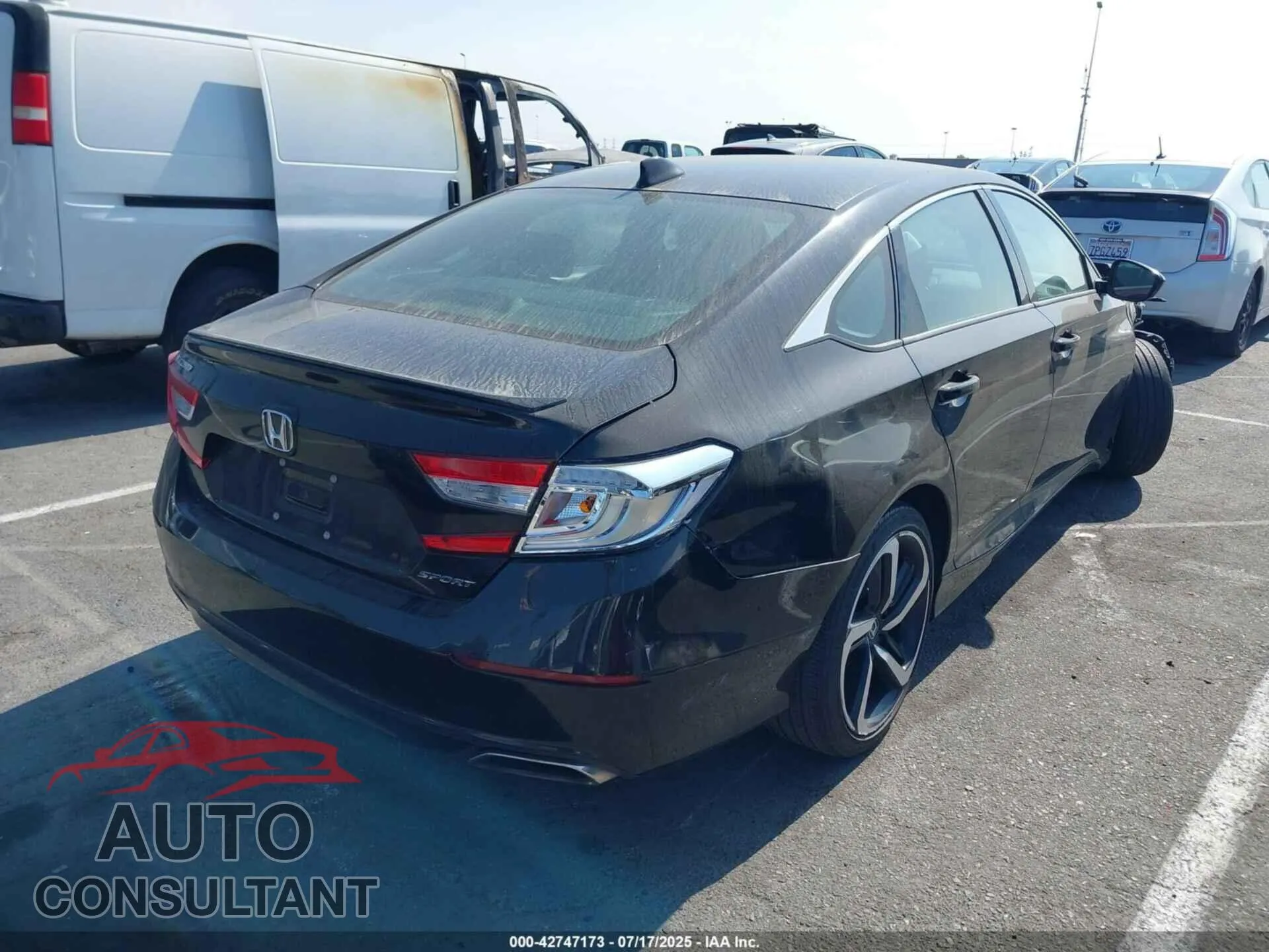 2018 HONDA ACCORD Damaged VIN 1HGCV1F34JA241854 – dashboard