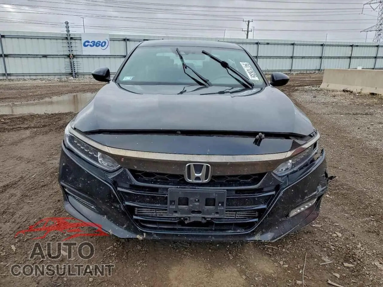 2018 HONDA ACCORD Damaged VIN 1HGCV1F36JA203493 – interior seats