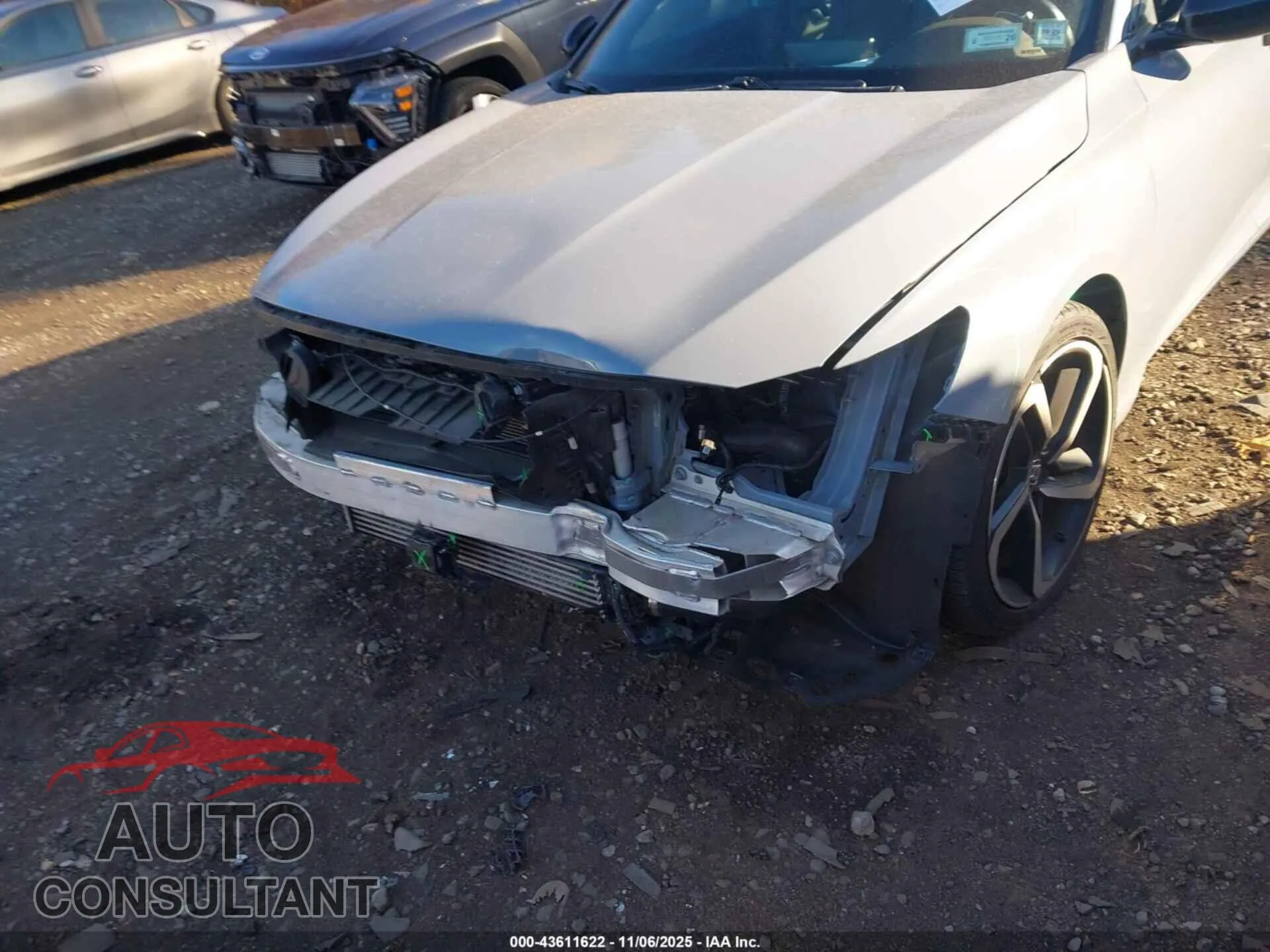 2021 HONDA ACCORD Damaged VIN 1HGCV1F39MA047776 – engine bay