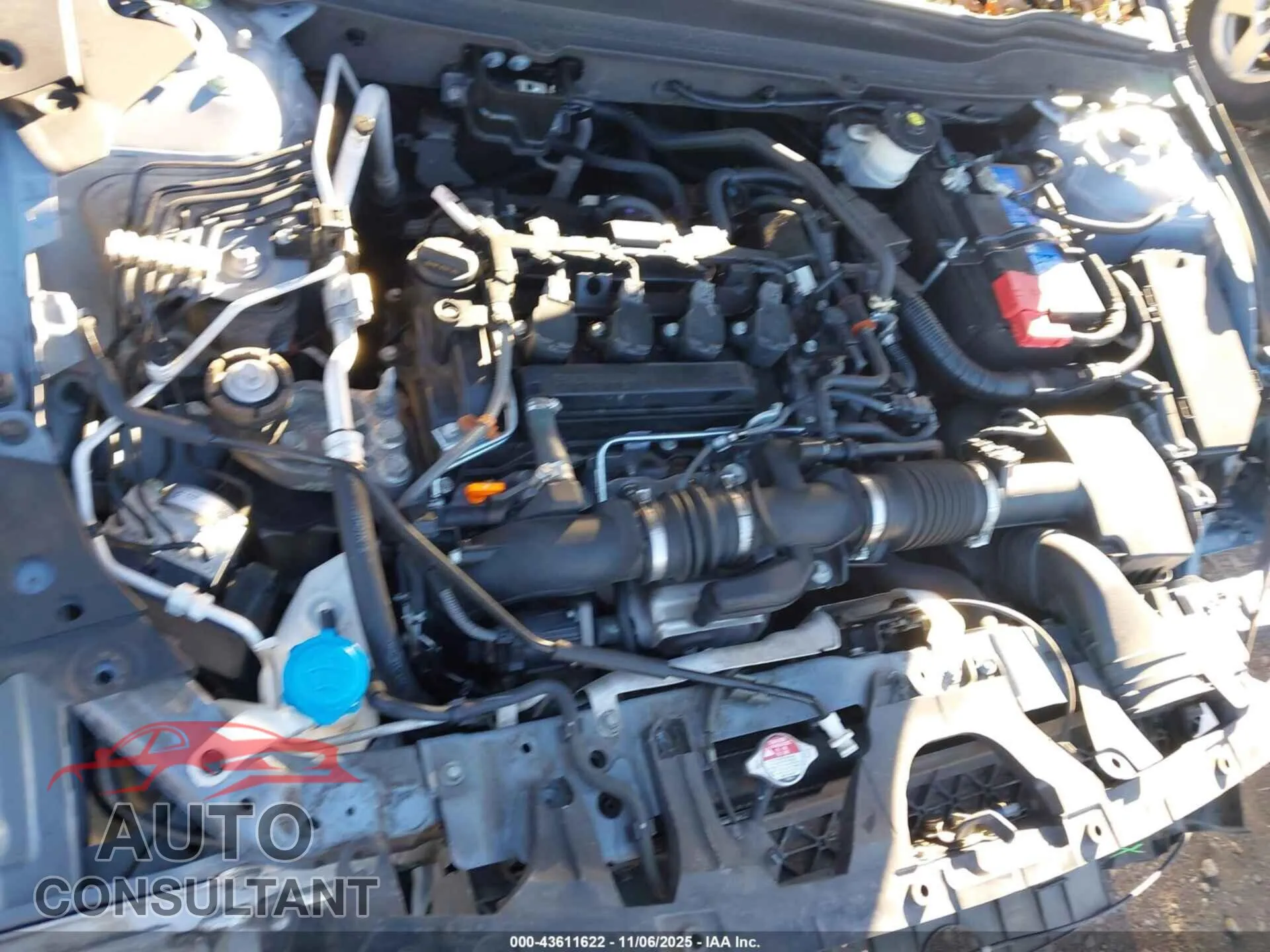 2021 HONDA ACCORD Damaged VIN 1HGCV1F39MA047776 – odometer reading