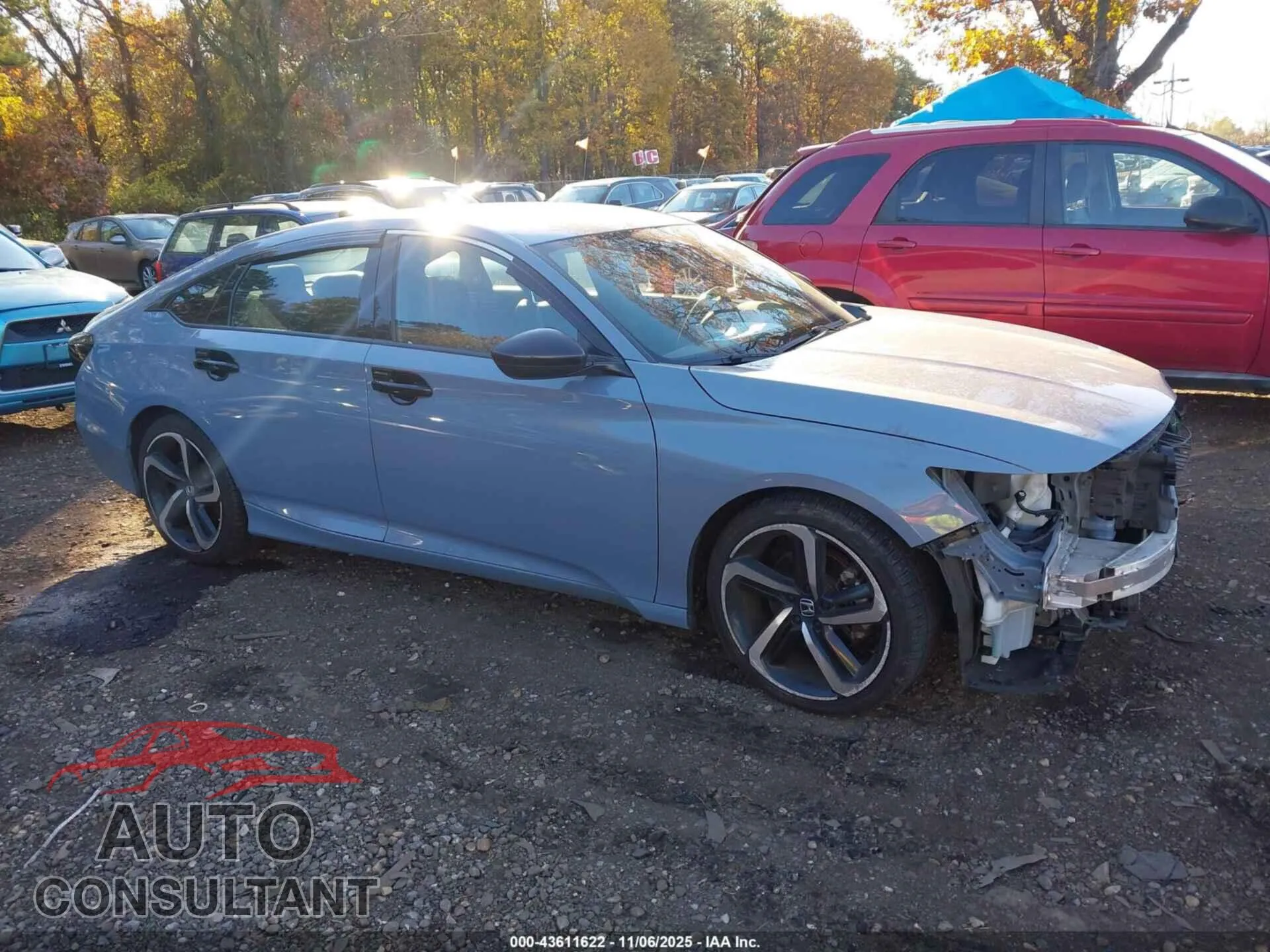 2021 HONDA ACCORD Damaged VIN 1HGCV1F39MA047776 – photo 13