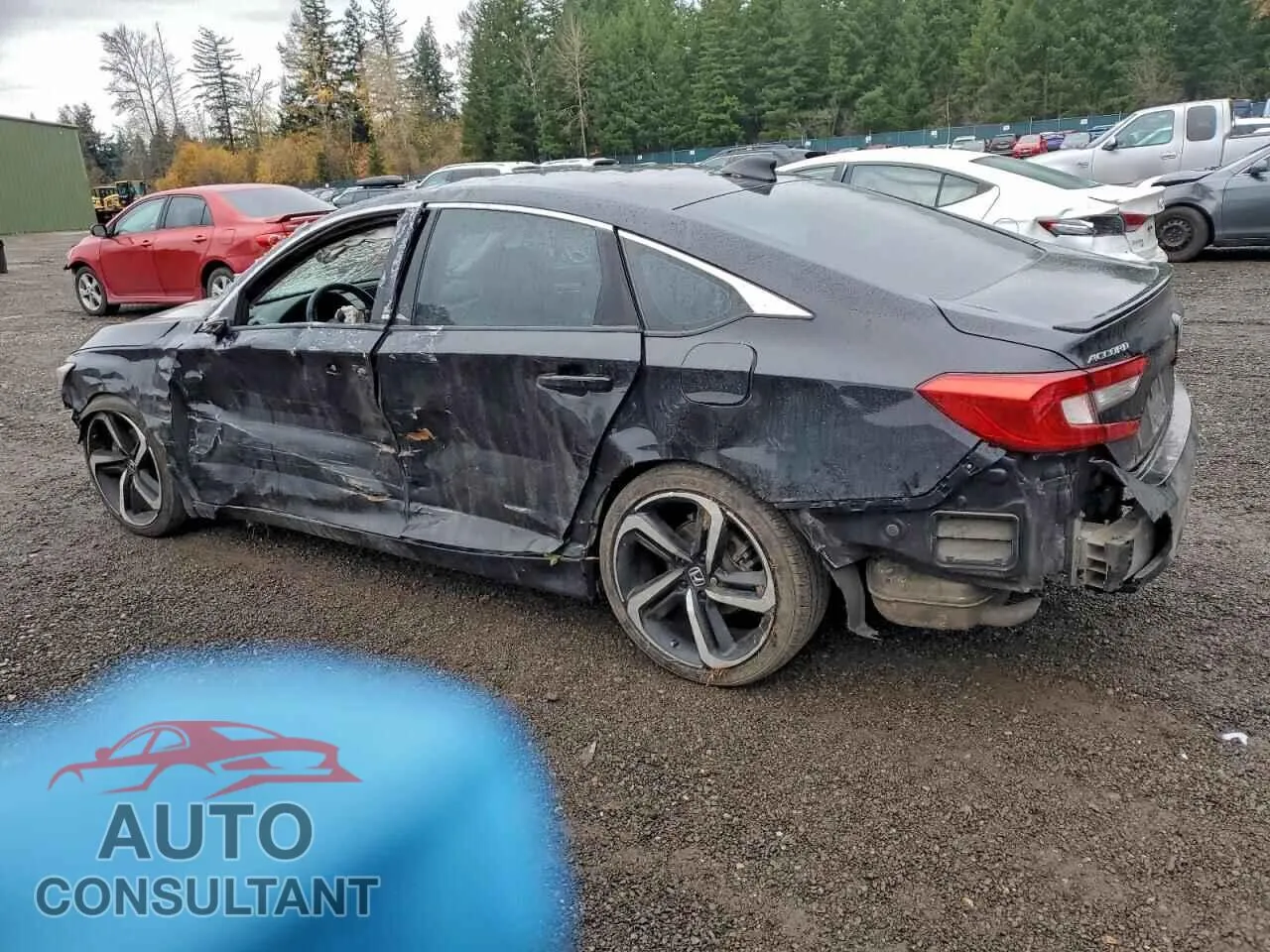 2022 HONDA ACCORD Damaged VIN 1HGCV1F47NA115826 – rear exterior