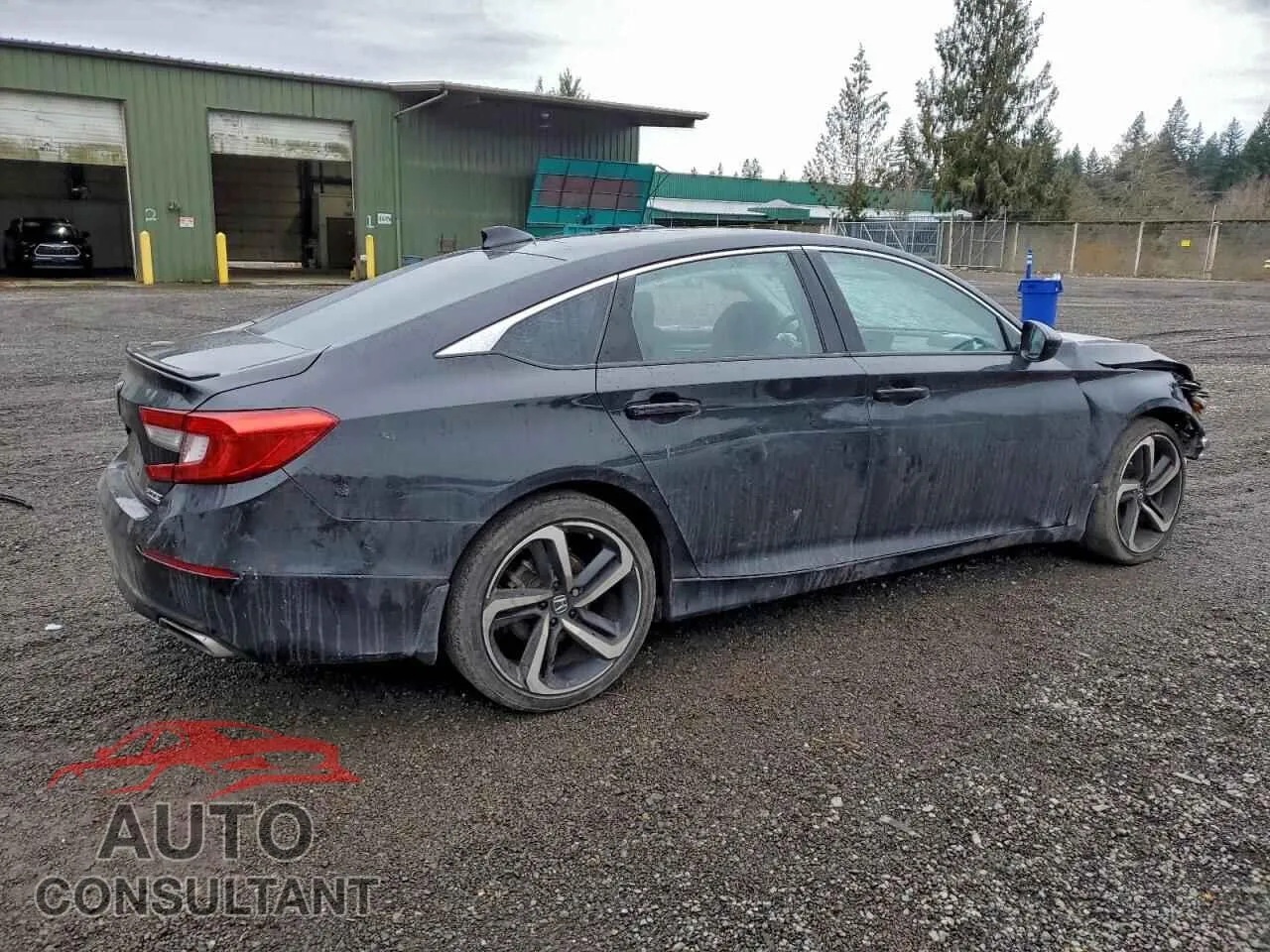 2022 HONDA ACCORD Damaged VIN 1HGCV1F47NA115826 – side profile