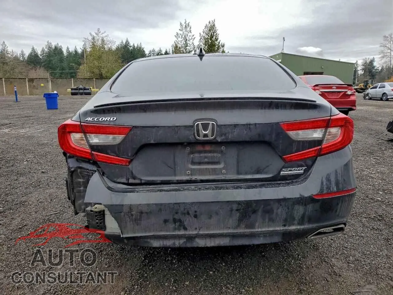 2022 HONDA ACCORD Damaged VIN 1HGCV1F47NA115826 – engine bay