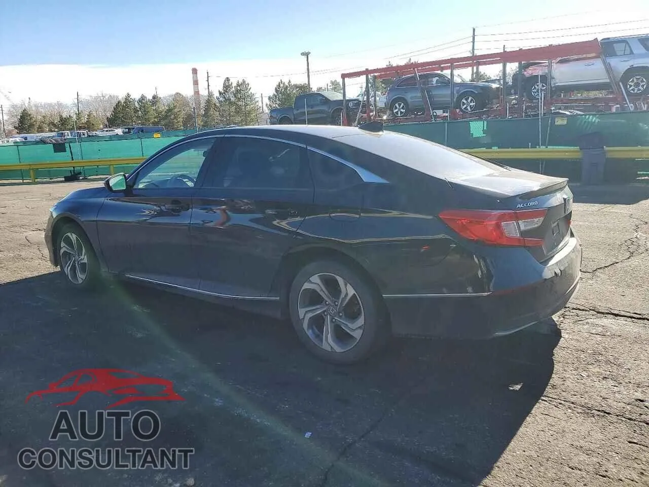 2019 HONDA ACCORD Damaged VIN 1HGCV1F4XKA174946 – rear exterior