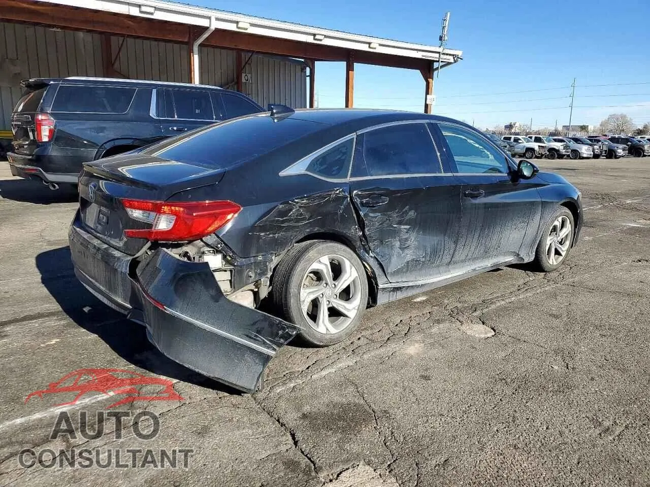 2019 HONDA ACCORD Damaged VIN 1HGCV1F4XKA174946 – side profile