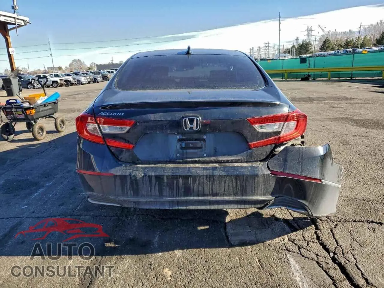 2019 HONDA ACCORD Damaged VIN 1HGCV1F4XKA174946 – engine bay